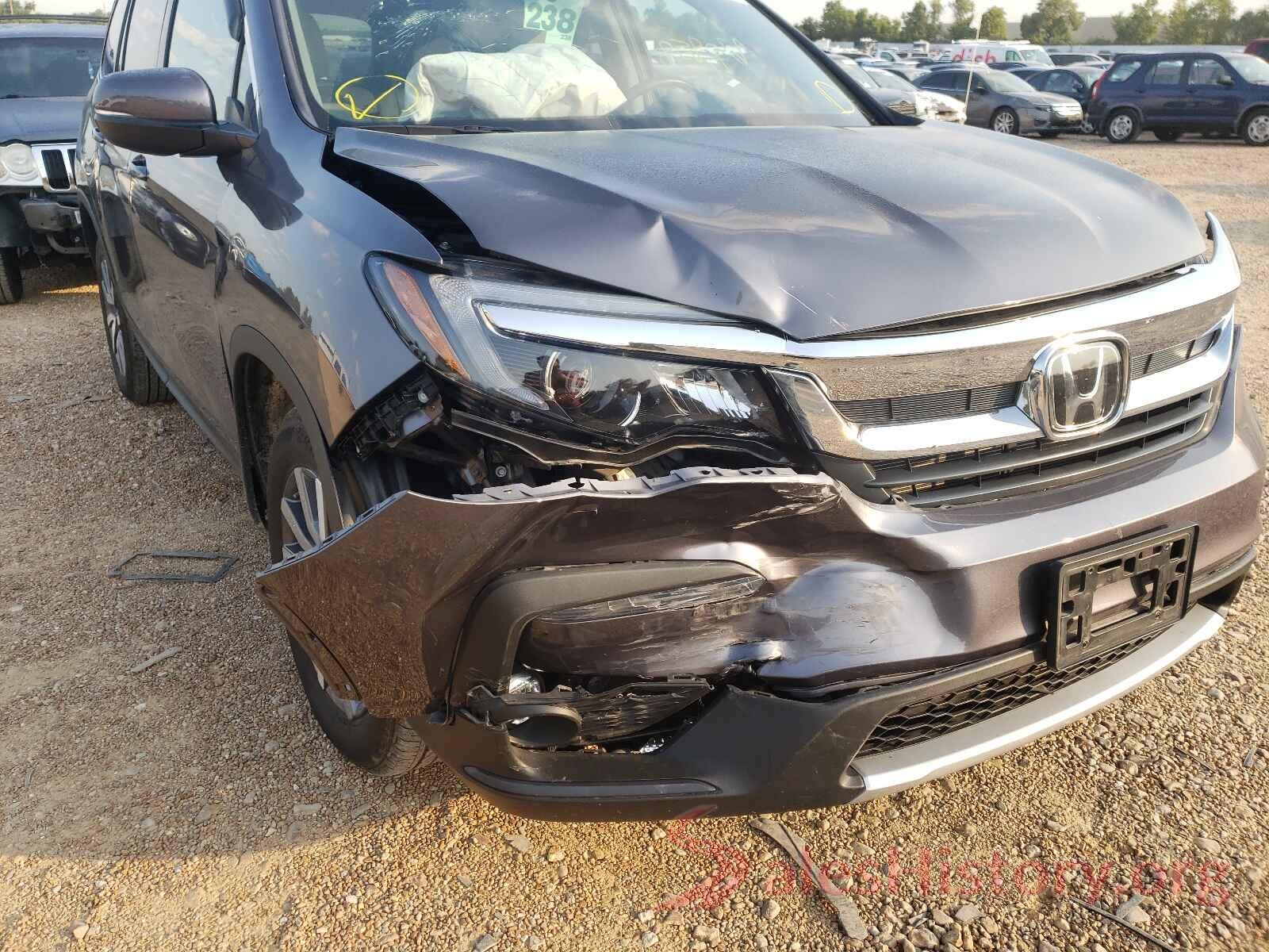 5FNYF5H57LB010125 2020 HONDA PILOT