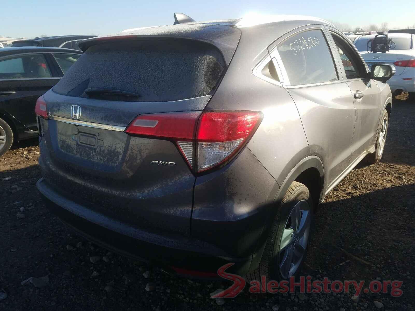 3CZRU6H51KM730797 2019 HONDA HR-V