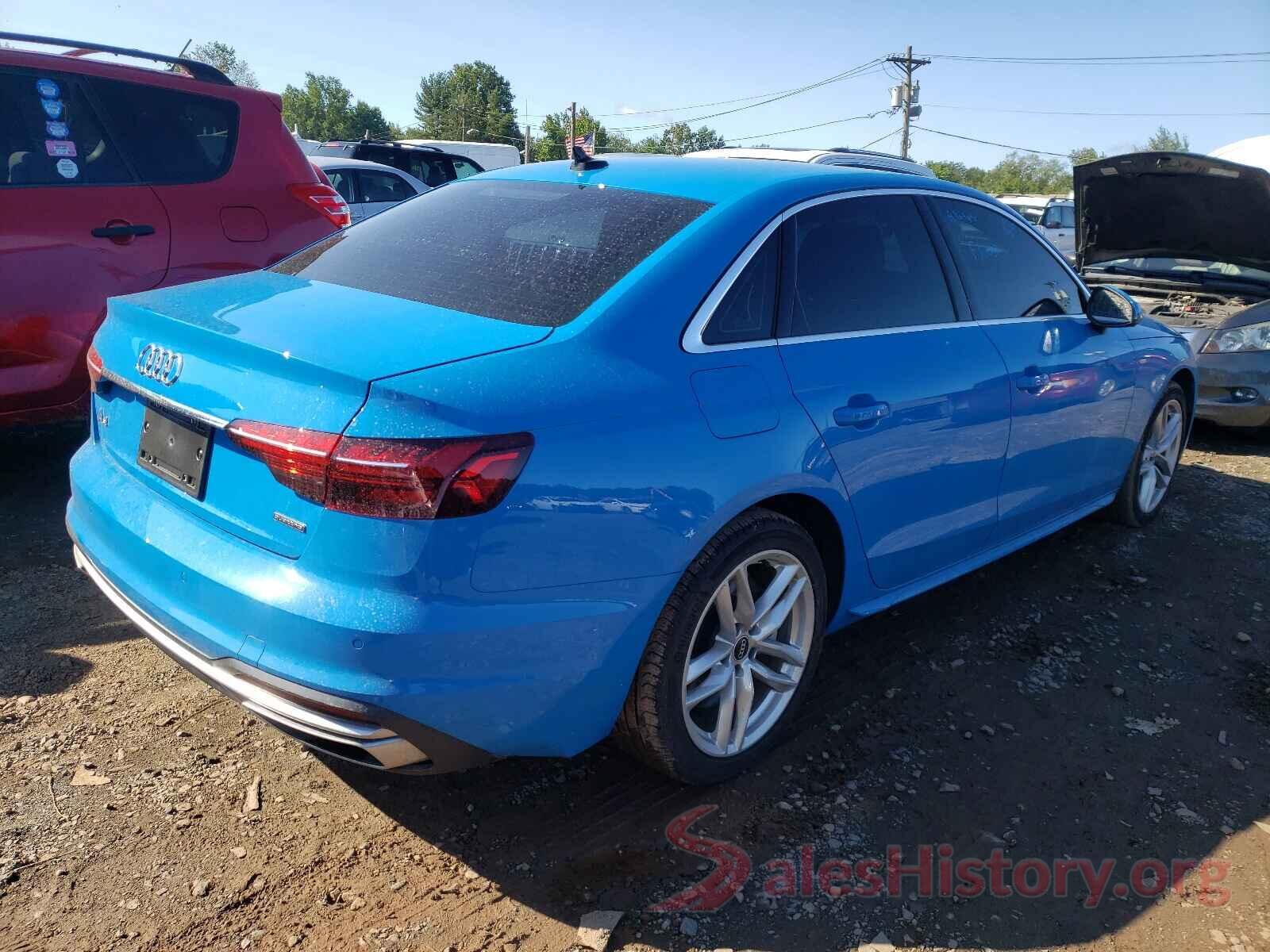 WAUEAAF47MA031147 2021 AUDI A4