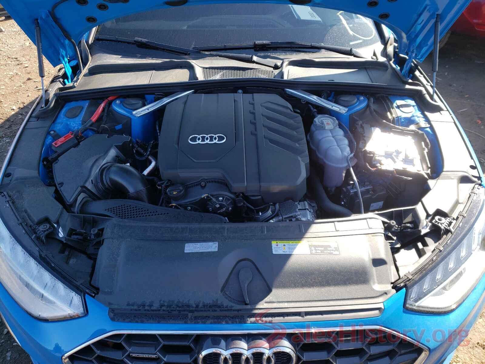 WAUEAAF47MA031147 2021 AUDI A4