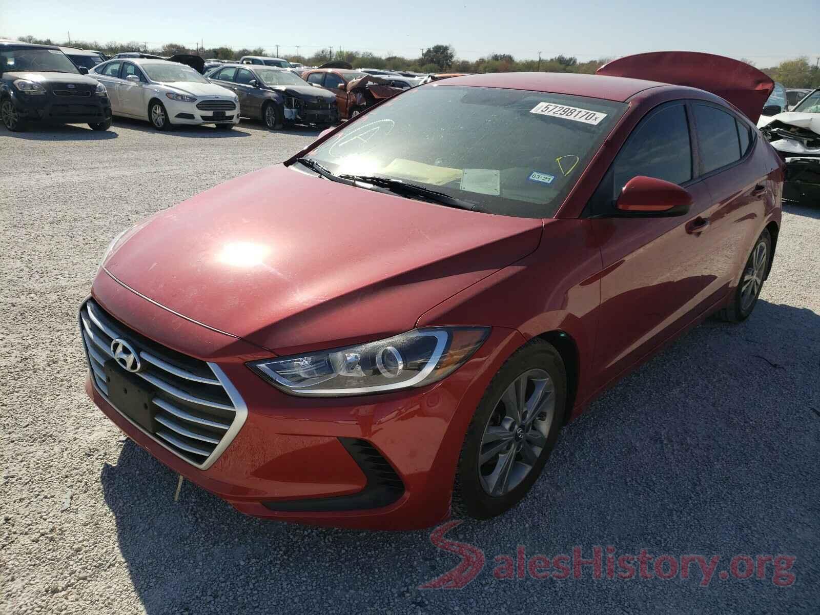 5NPD84LF7HH075956 2017 HYUNDAI ELANTRA