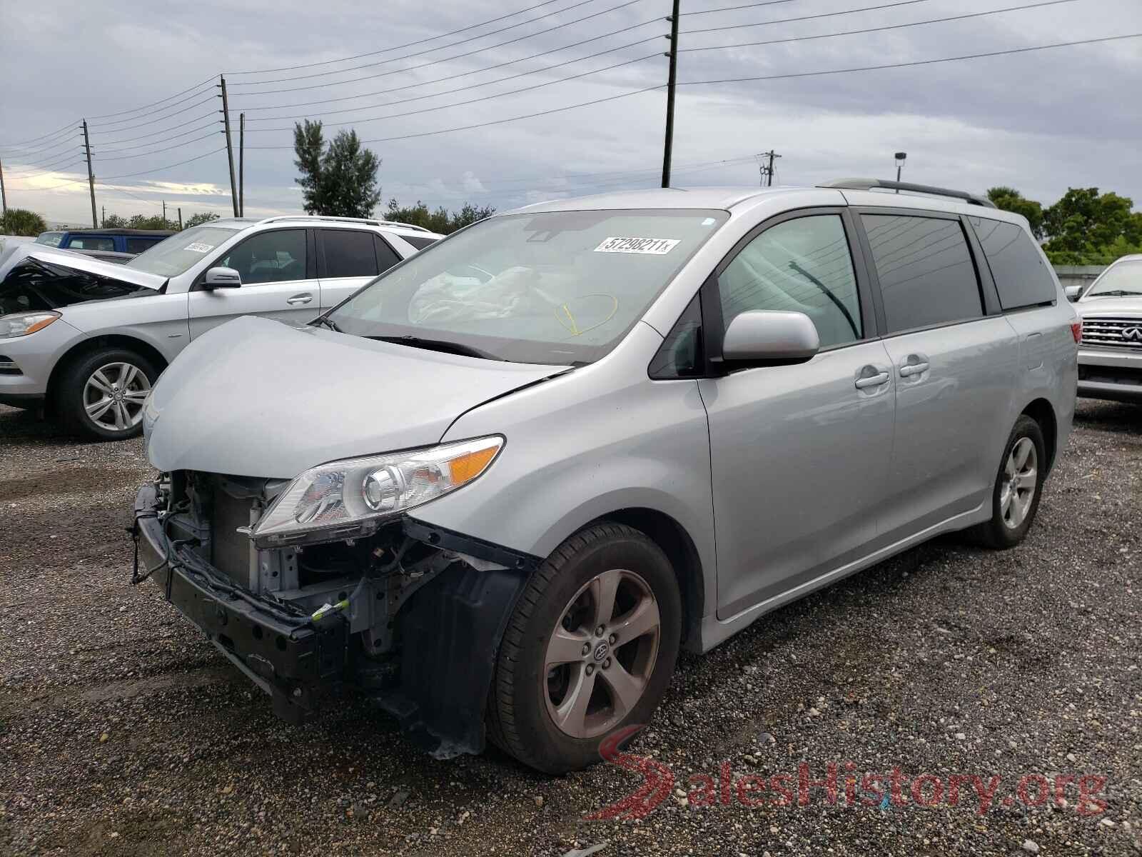 5TDKZ3DC1LS027634 2020 TOYOTA SIENNA