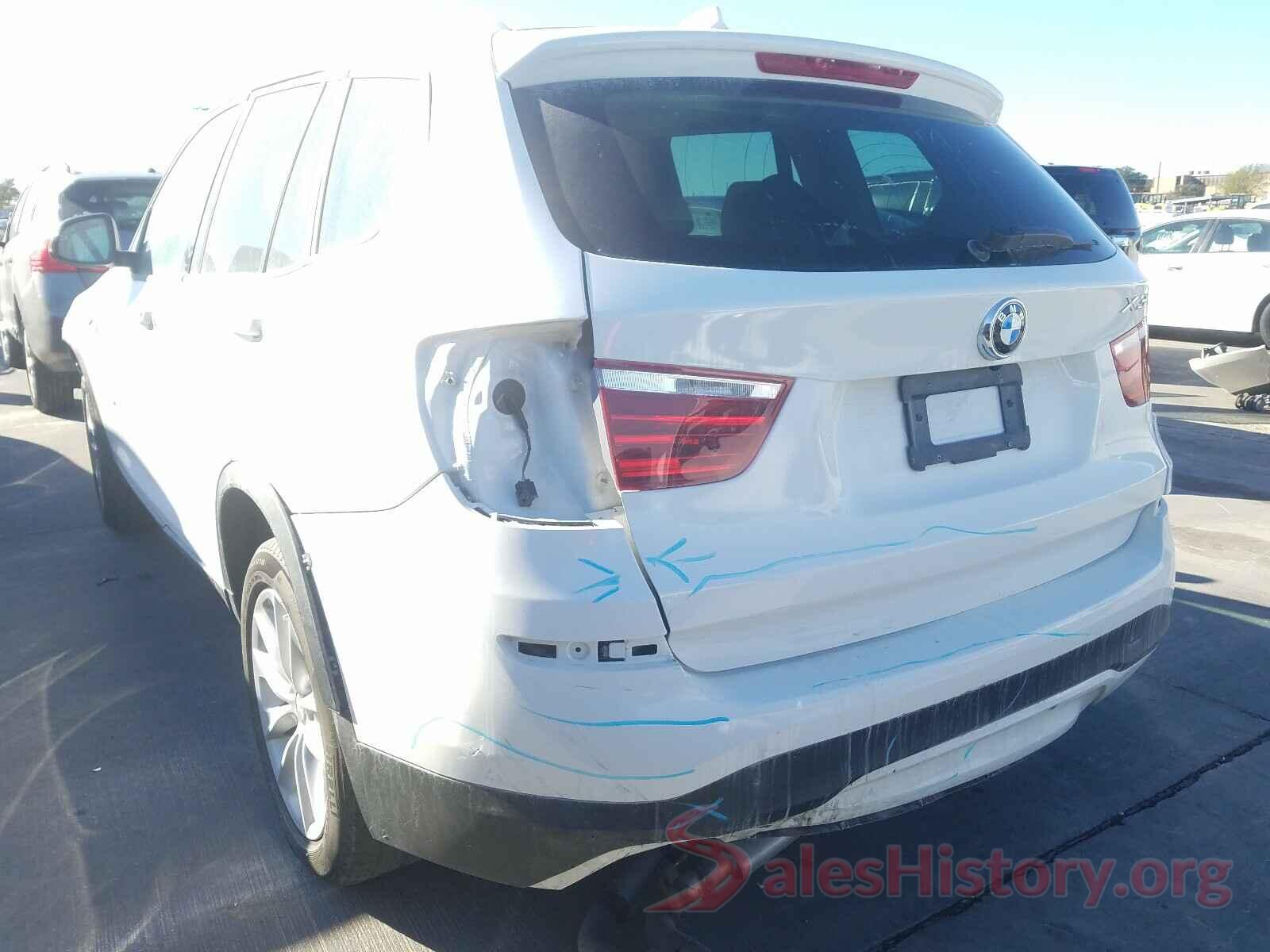 5UXWZ7C34H0V94696 2017 BMW X3