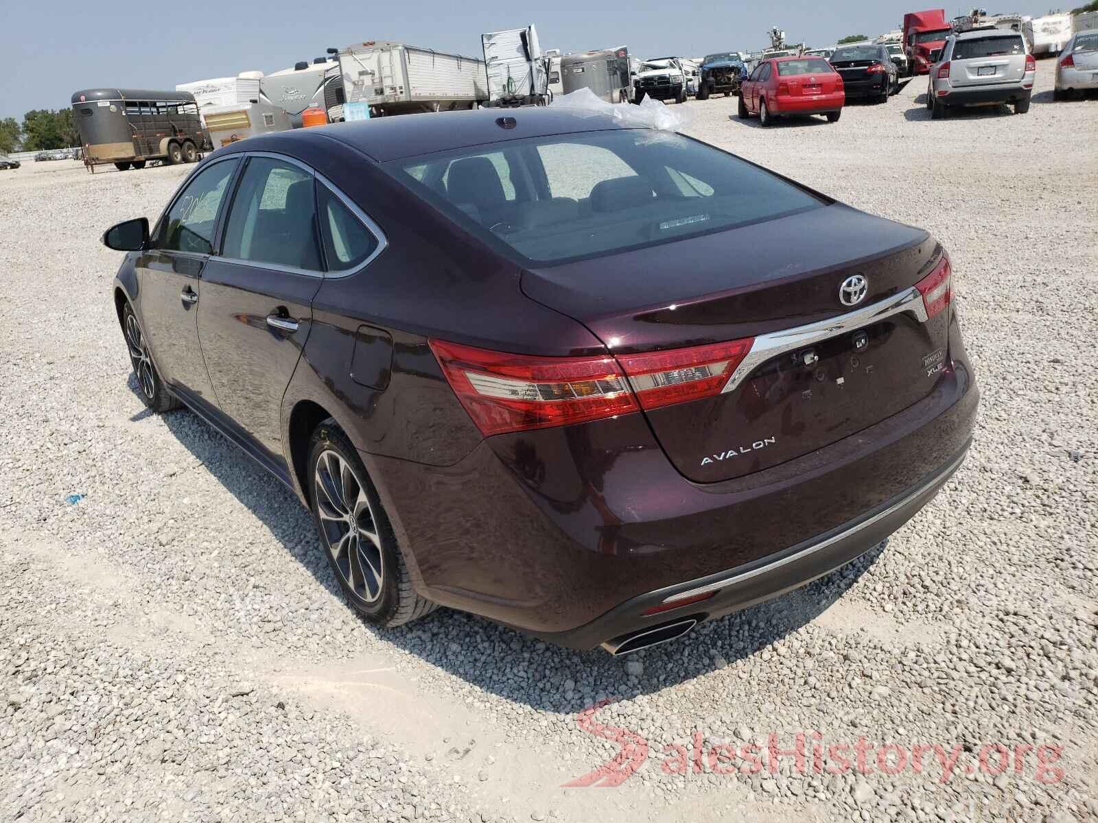 4T1BK1EB5HU257500 2017 TOYOTA AVALON