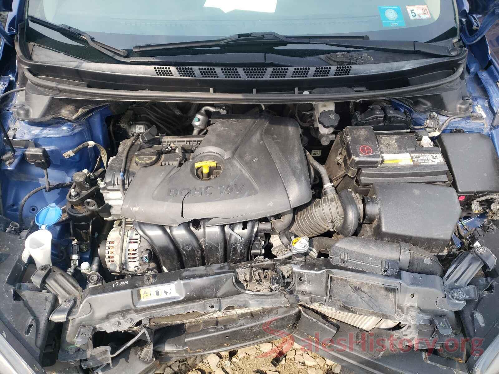 5NPDH4AE8GH783352 2016 HYUNDAI ELANTRA