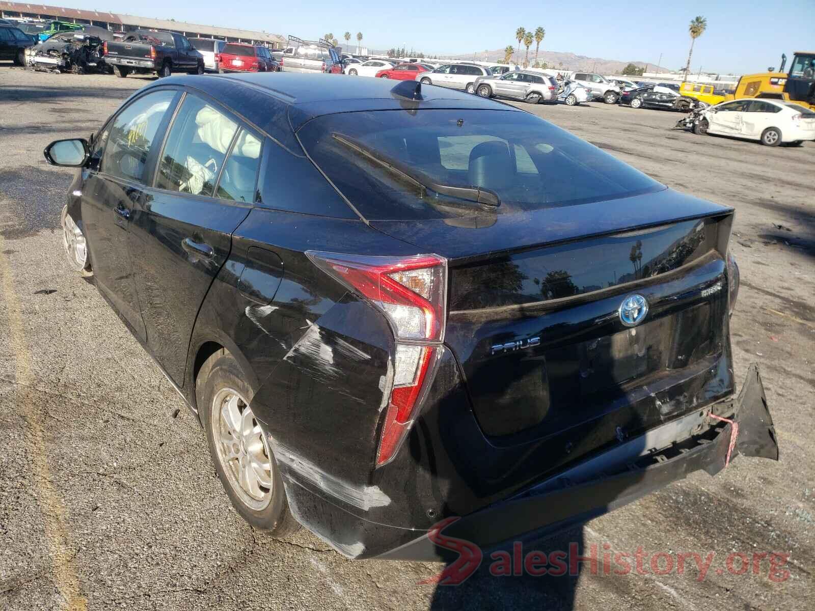 JTDKARFU4G3024833 2016 TOYOTA PRIUS