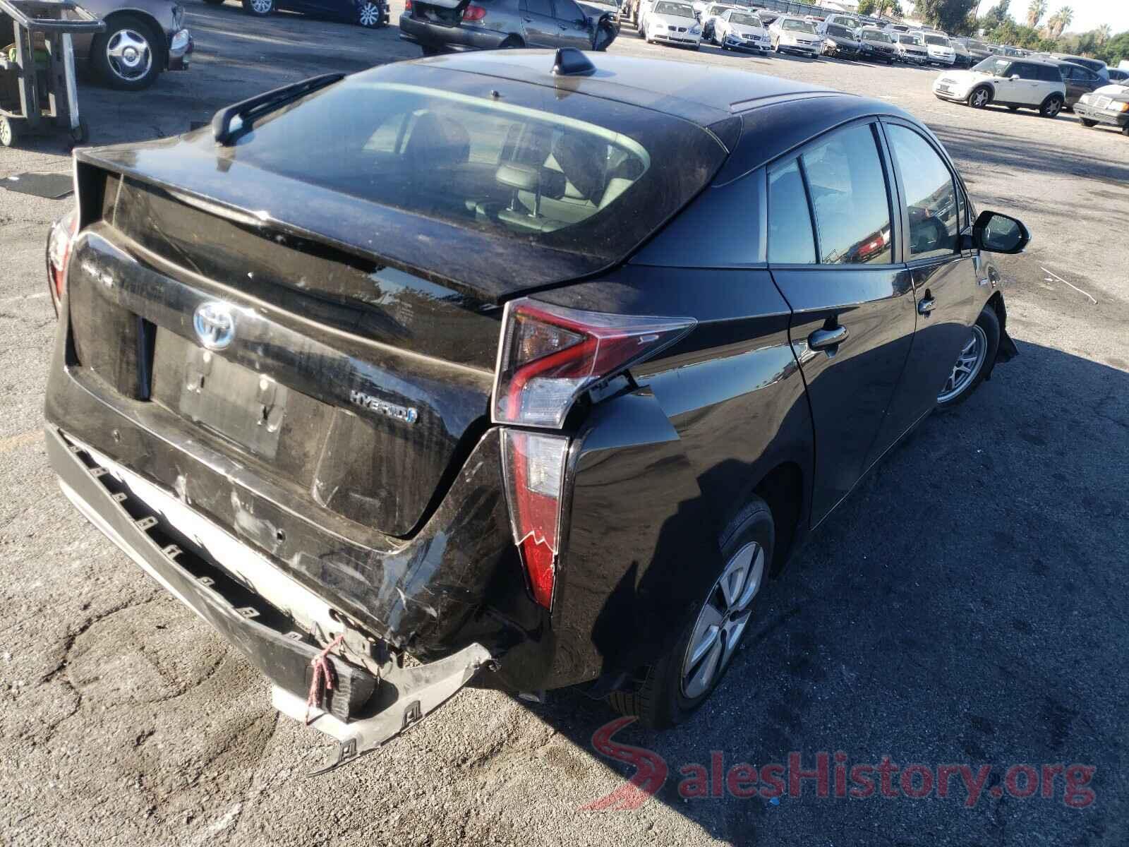 JTDKARFU4G3024833 2016 TOYOTA PRIUS