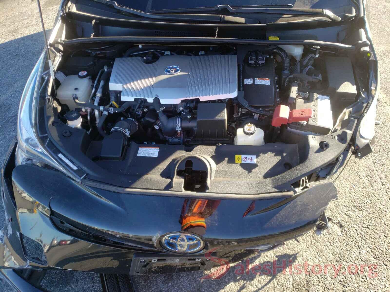 JTDKARFU4G3024833 2016 TOYOTA PRIUS