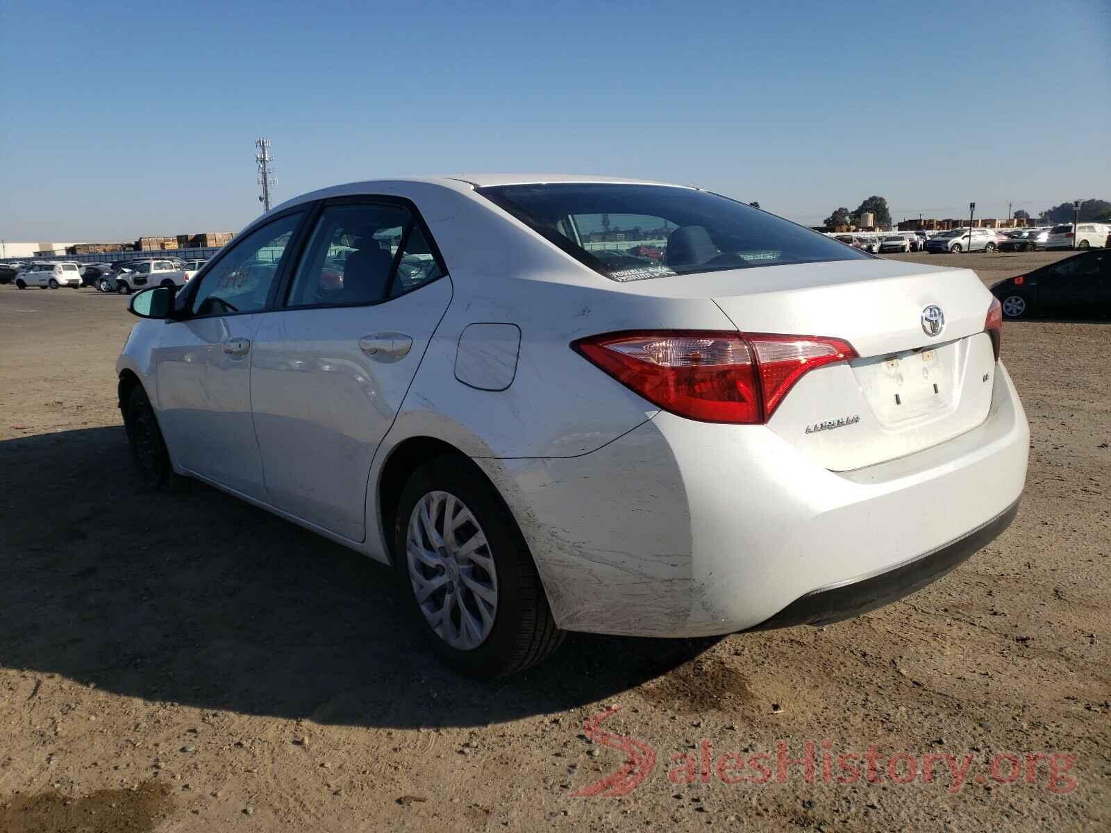 5YFBURHE2KP884291 2019 TOYOTA COROLLA