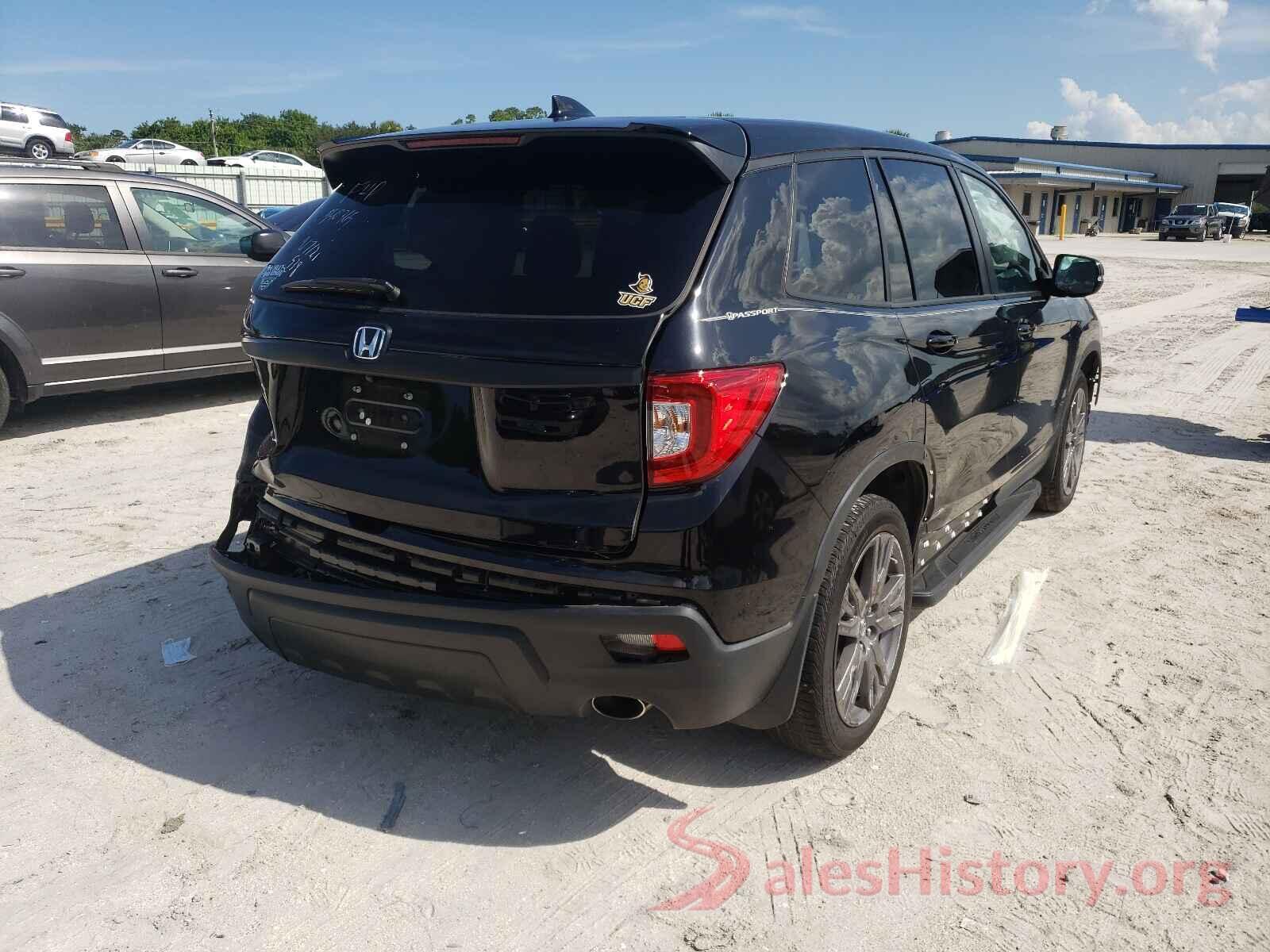 5FNYF7H57KB004710 2019 HONDA PASSPORT