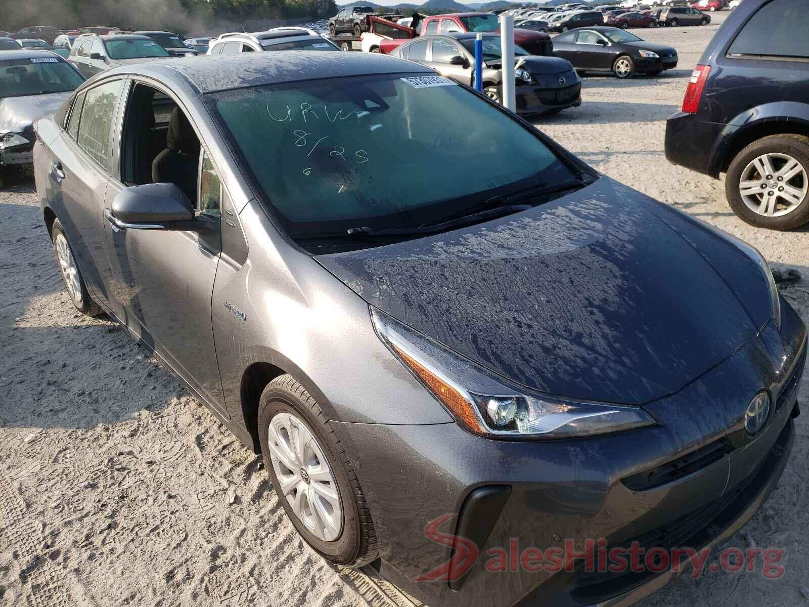 JTDKAMFU5M3146180 2021 TOYOTA PRIUS