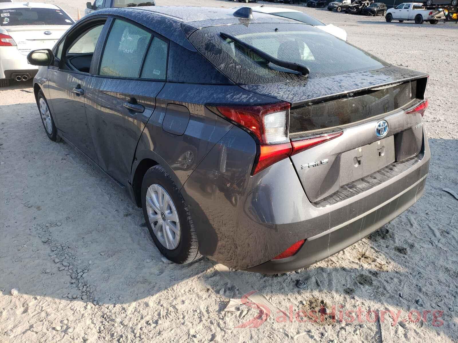 JTDKAMFU5M3146180 2021 TOYOTA PRIUS