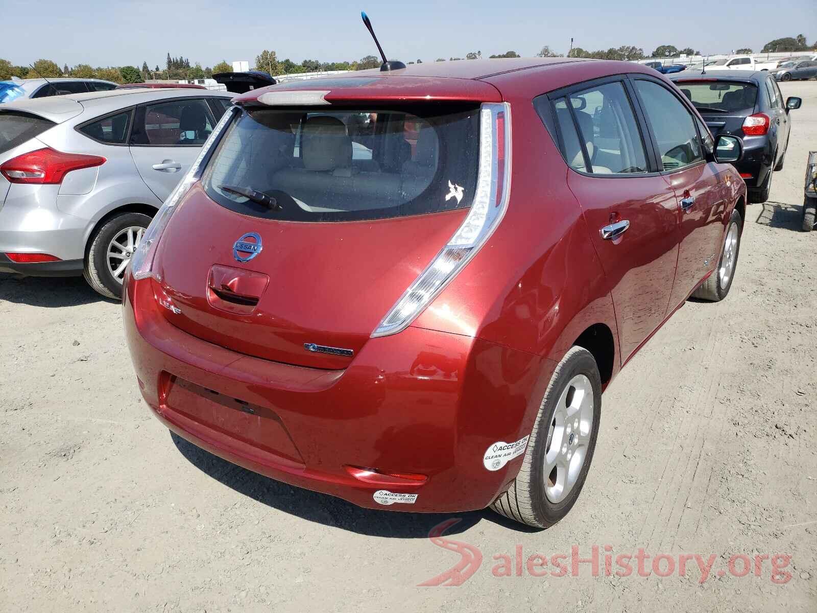 JN1AZ0CP0BT005156 2011 NISSAN LEAF