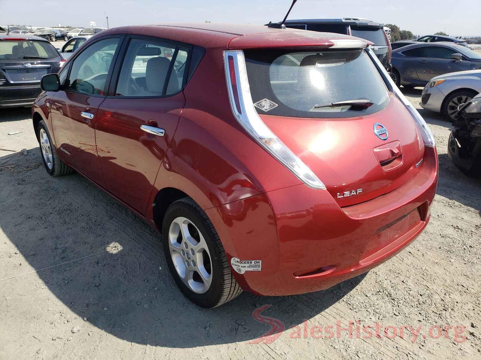 JN1AZ0CP0BT005156 2011 NISSAN LEAF