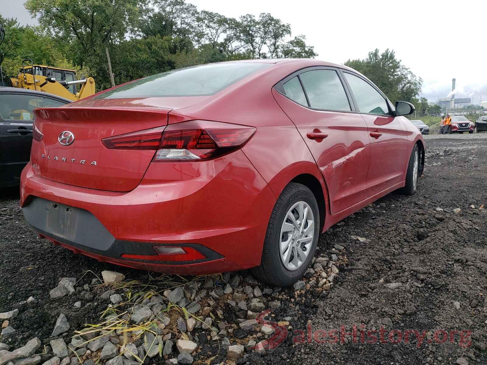 5NPD74LF4KH443522 2019 HYUNDAI ELANTRA