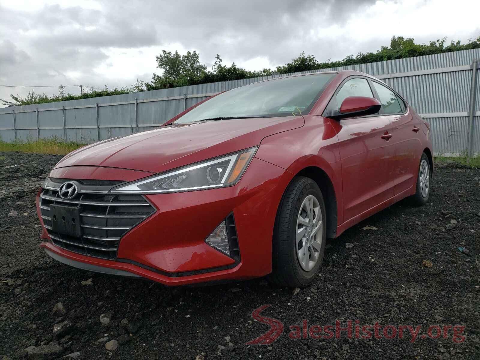 5NPD74LF4KH443522 2019 HYUNDAI ELANTRA