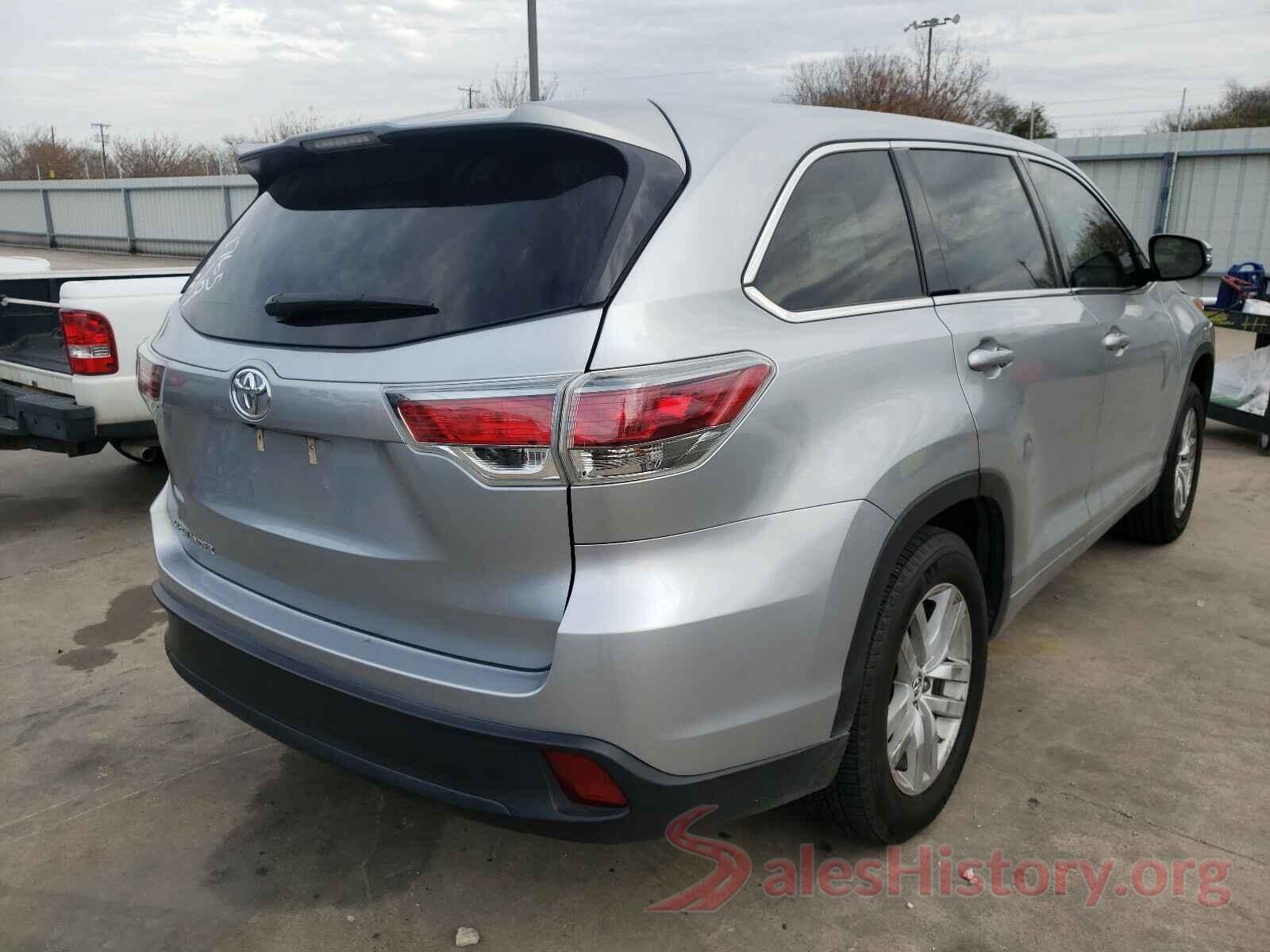 5TDZARFH9GS021443 2016 TOYOTA HIGHLANDER