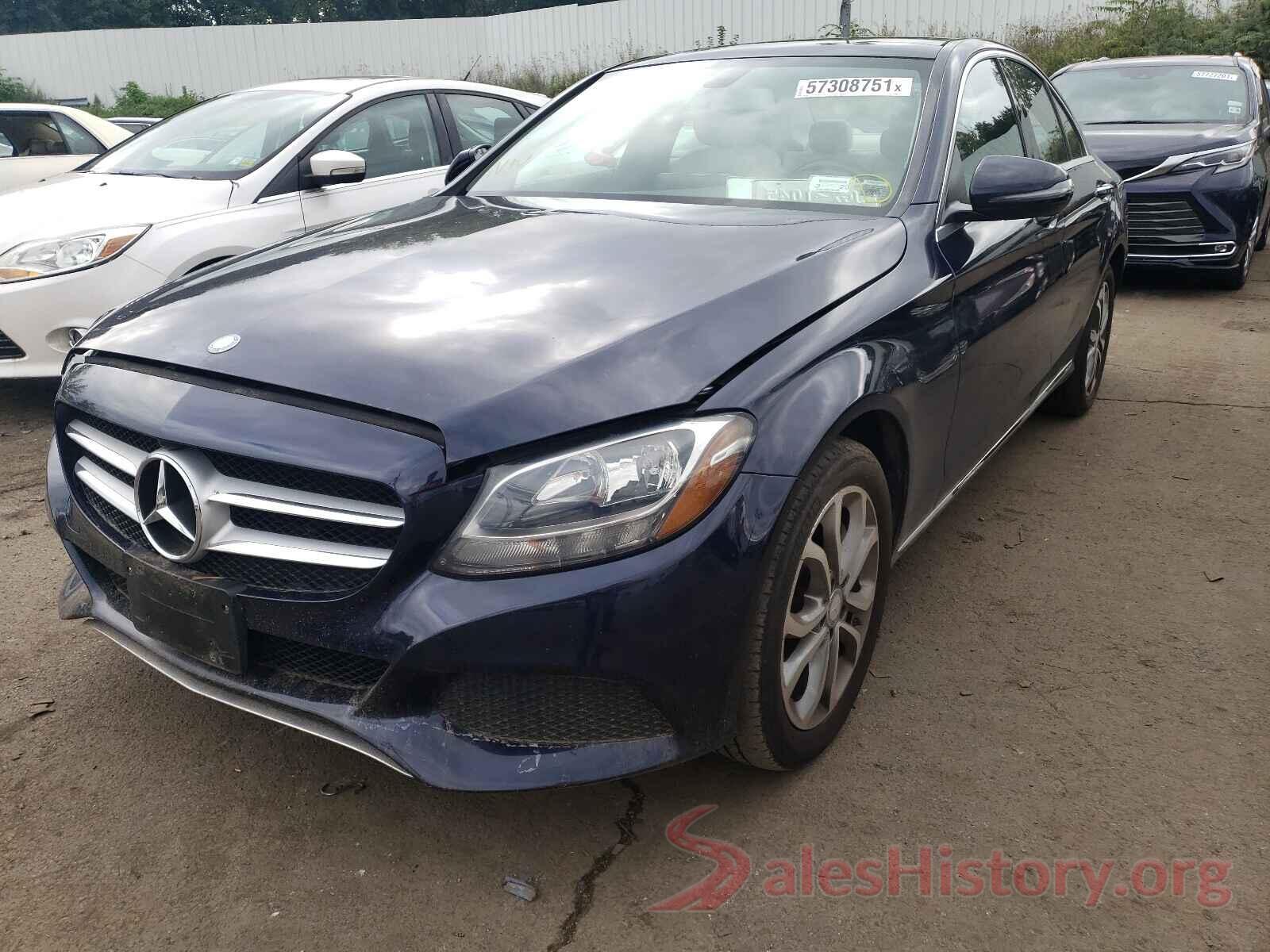 55SWF4KB2GU169008 2016 MERCEDES-BENZ C-CLASS