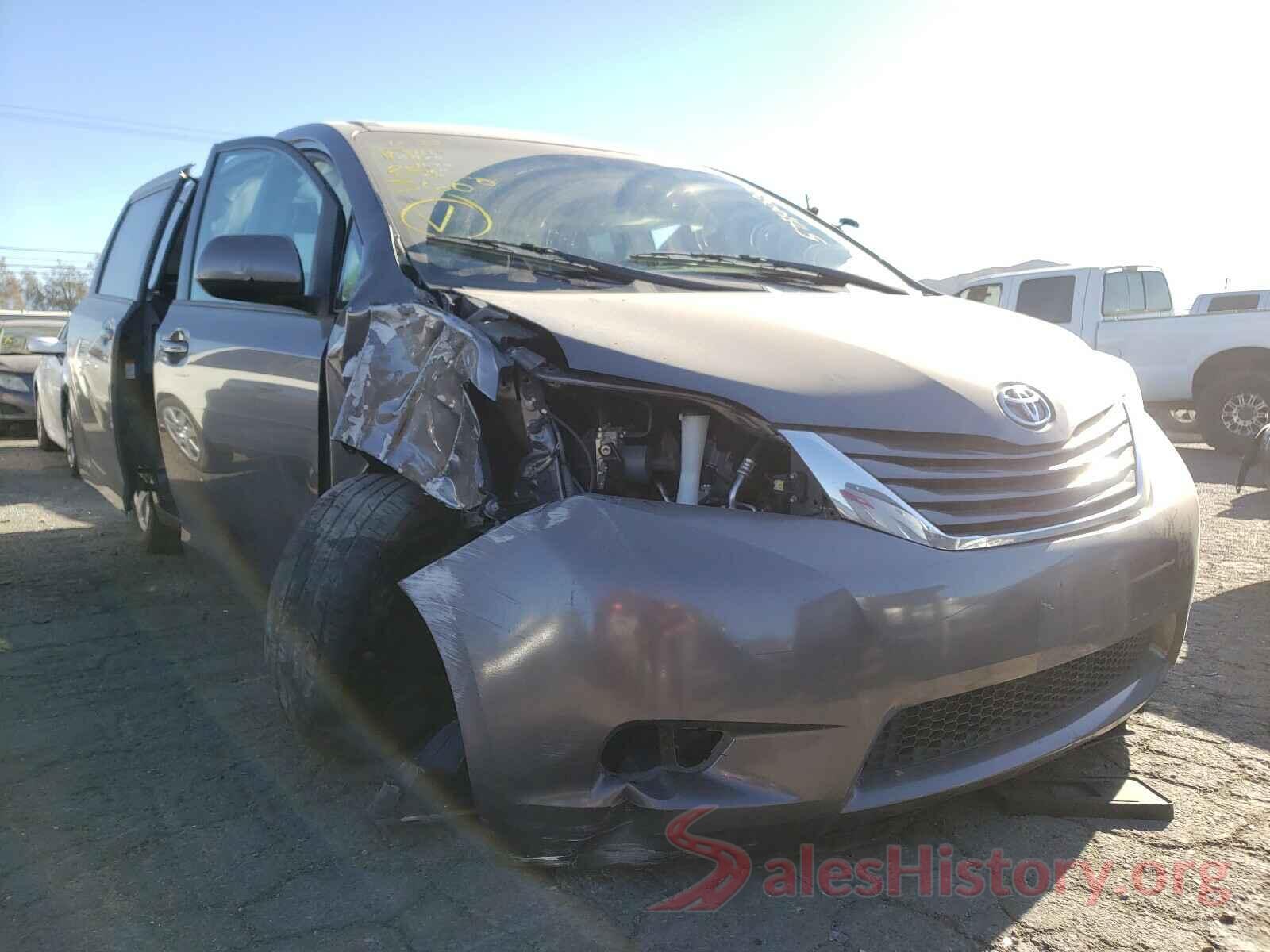 5TDKK3DC3GS730582 2016 TOYOTA SIENNA