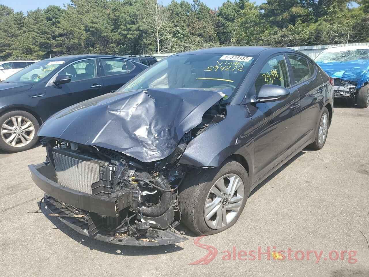 5NPD84LF7LH594272 2020 HYUNDAI ELANTRA