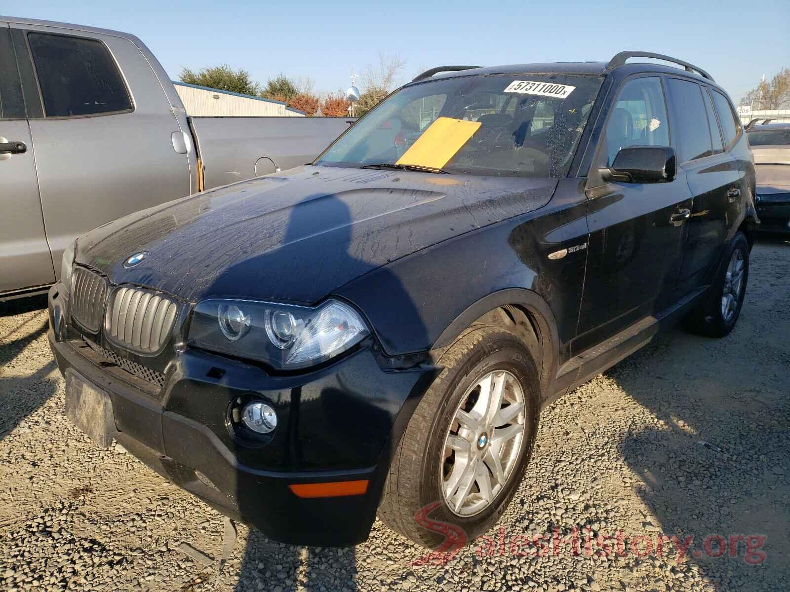 WBXPC93488WJ12615 2008 BMW X3