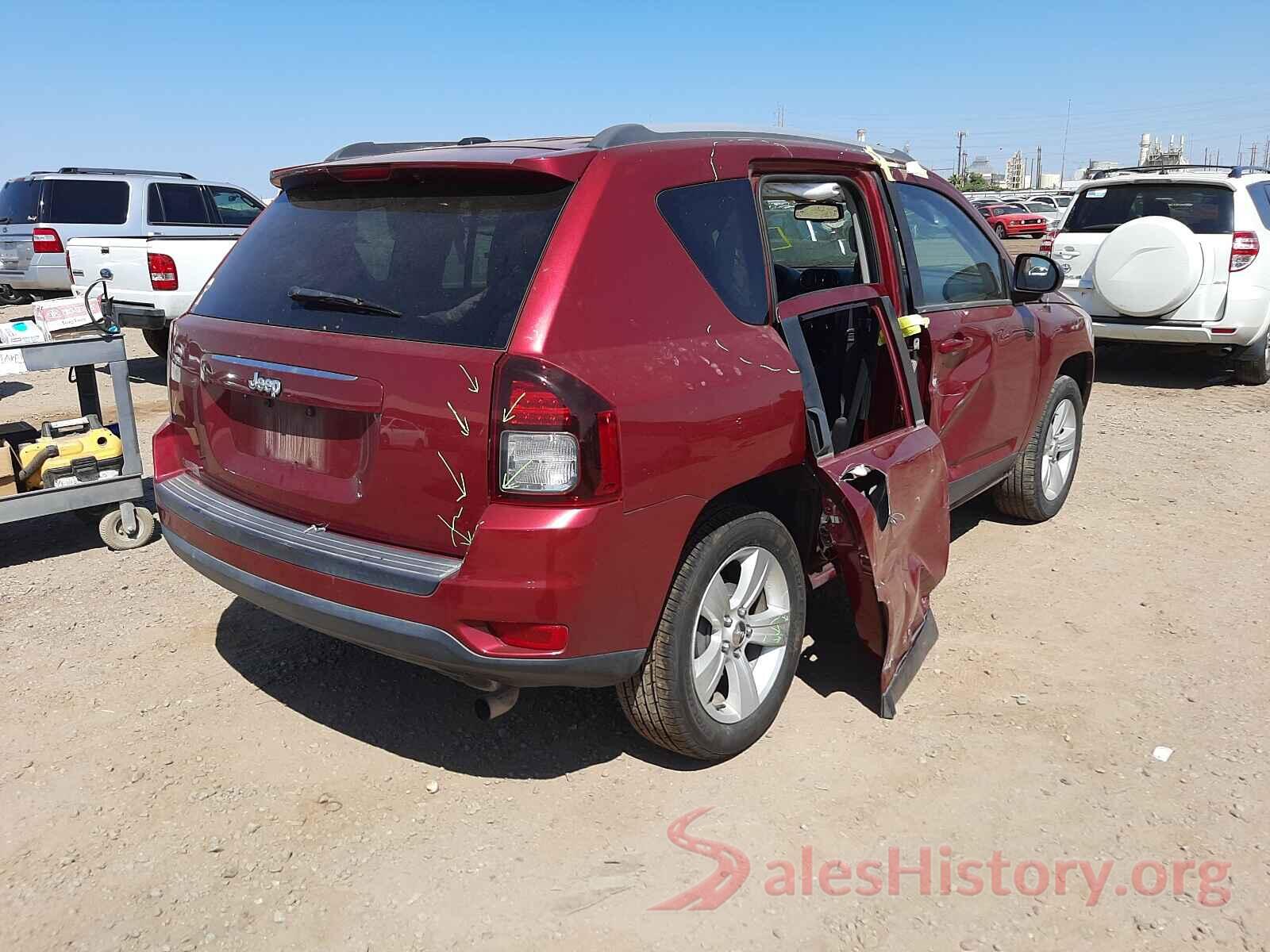 1C4NJCBA1HD124499 2017 JEEP COMPASS