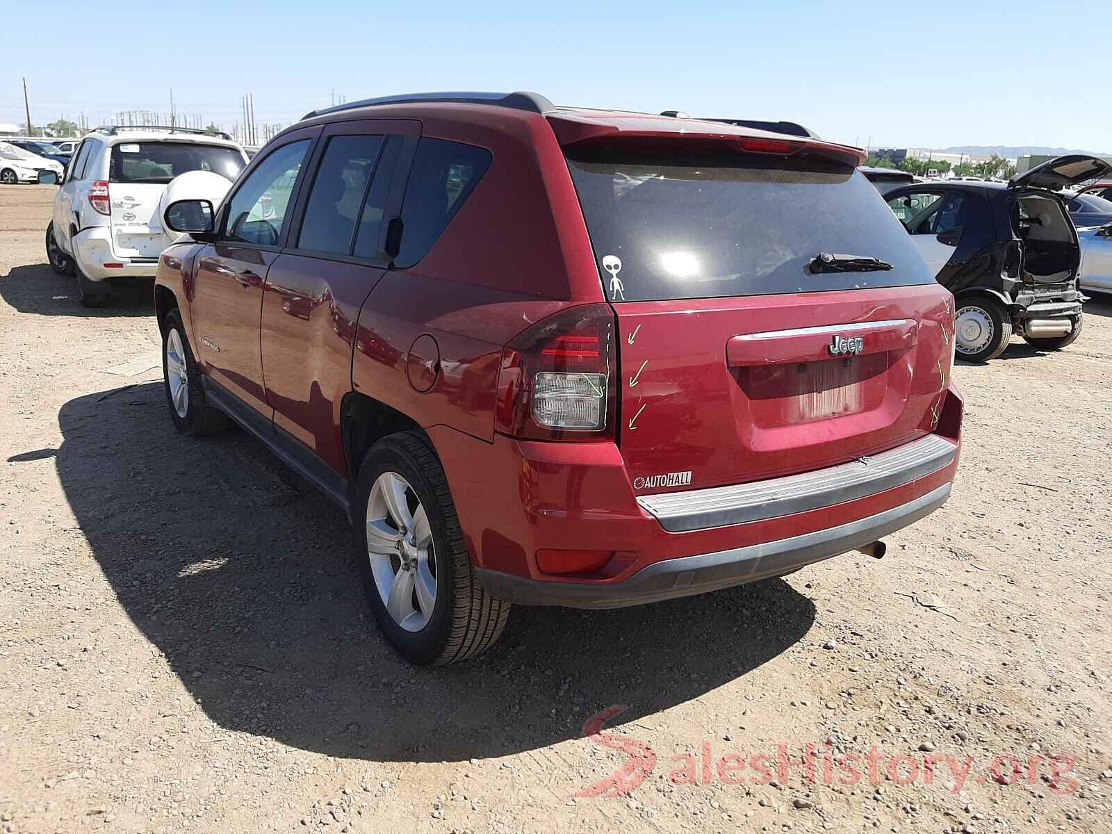 1C4NJCBA1HD124499 2017 JEEP COMPASS