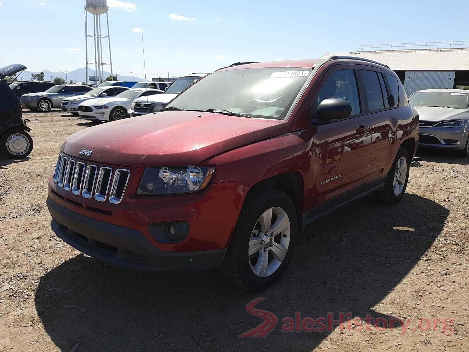 1C4NJCBA1HD124499 2017 JEEP COMPASS