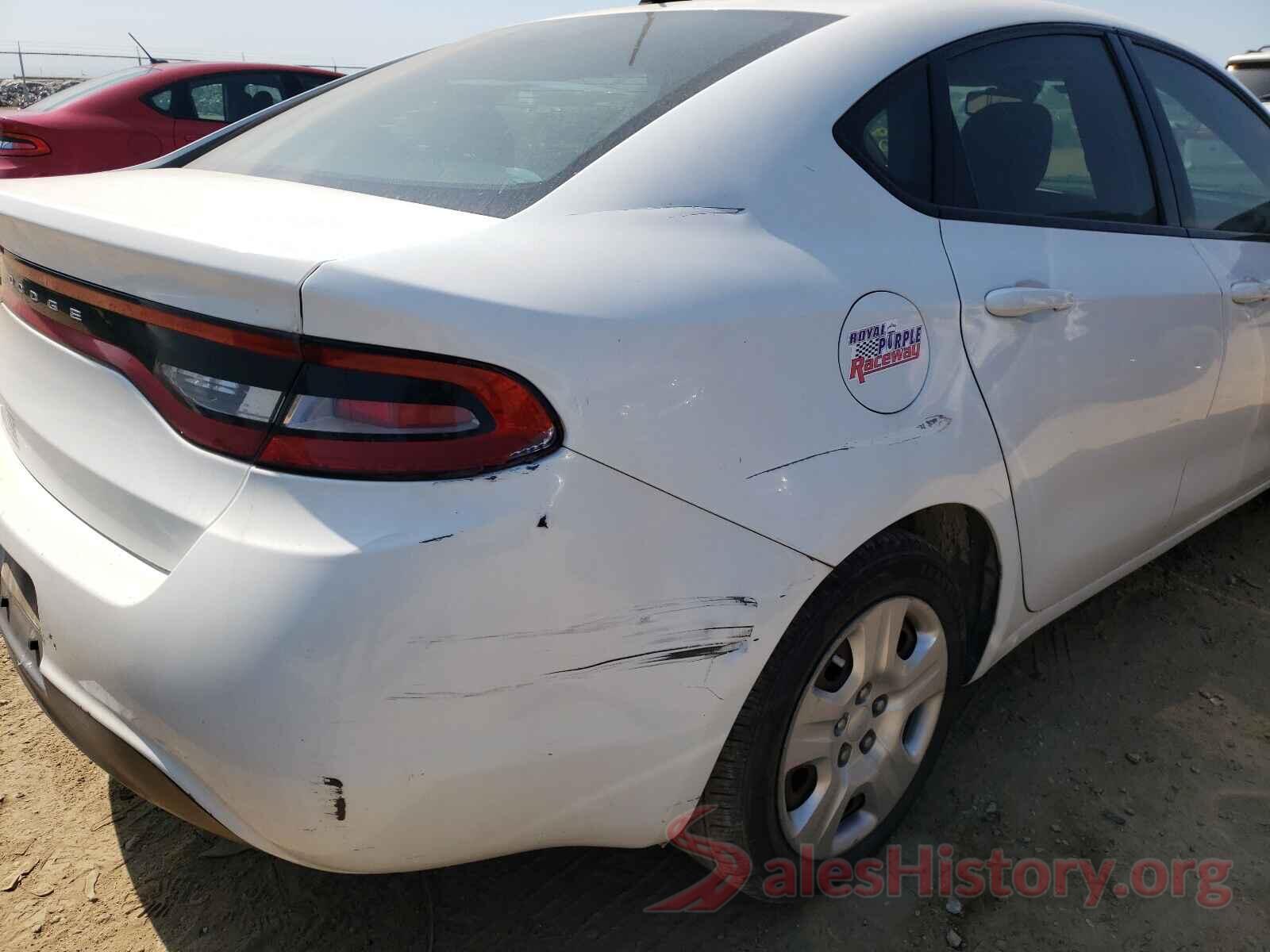 1C3CDFAA8GD593142 2016 DODGE DART