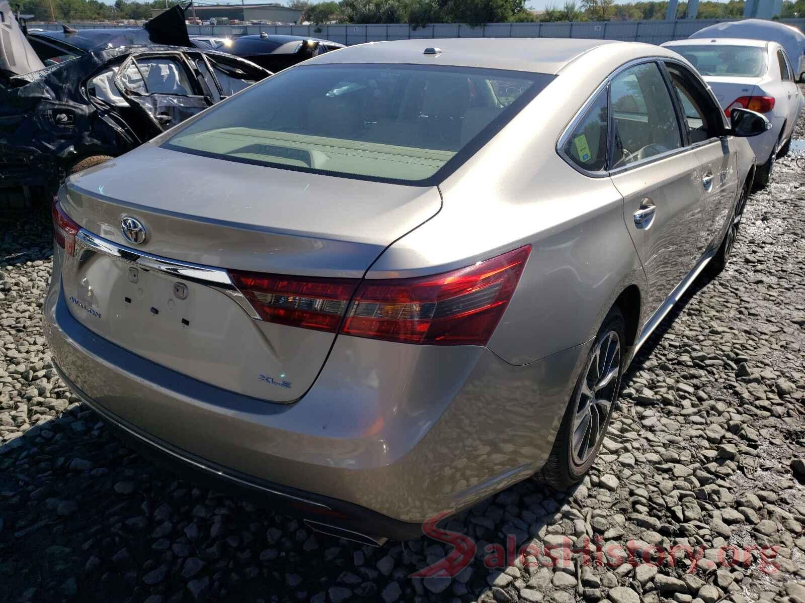 4T1BK1EB8GU201047 2016 TOYOTA AVALON