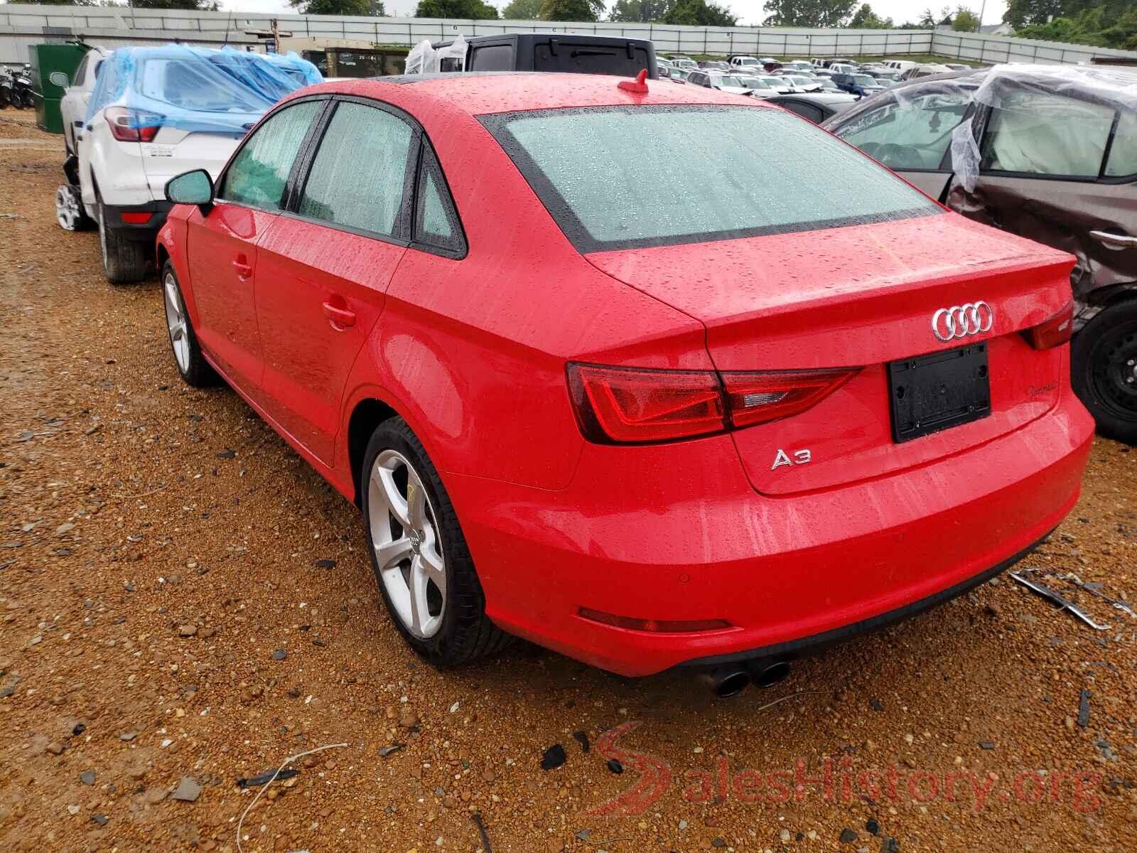 WAUA7GFF1G1101456 2016 AUDI A3