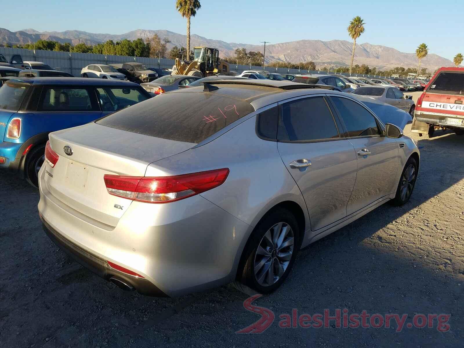 5XXGU4L30GG064595 2016 KIA OPTIMA