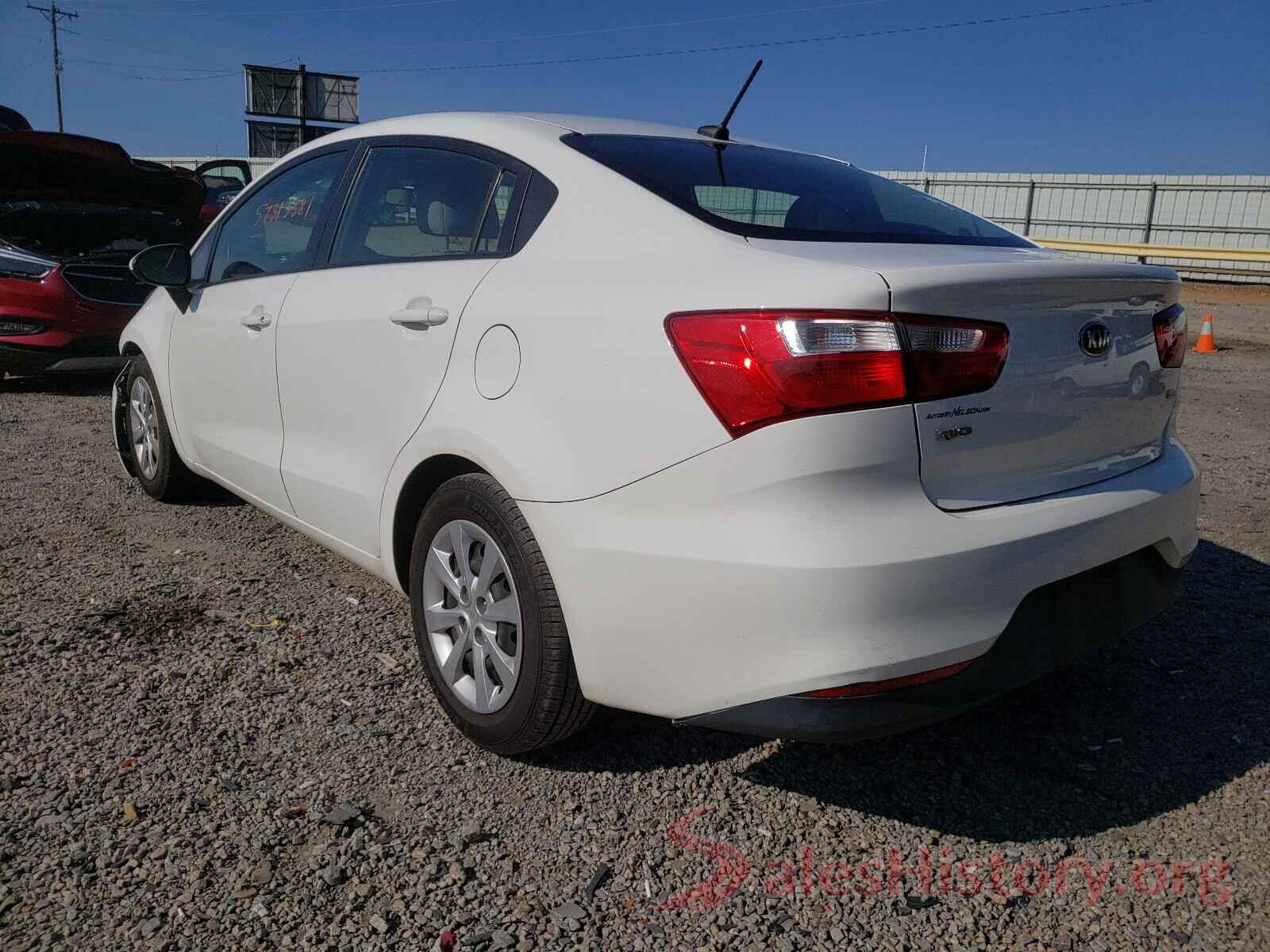 KNADM4A34G6576071 2016 KIA RIO