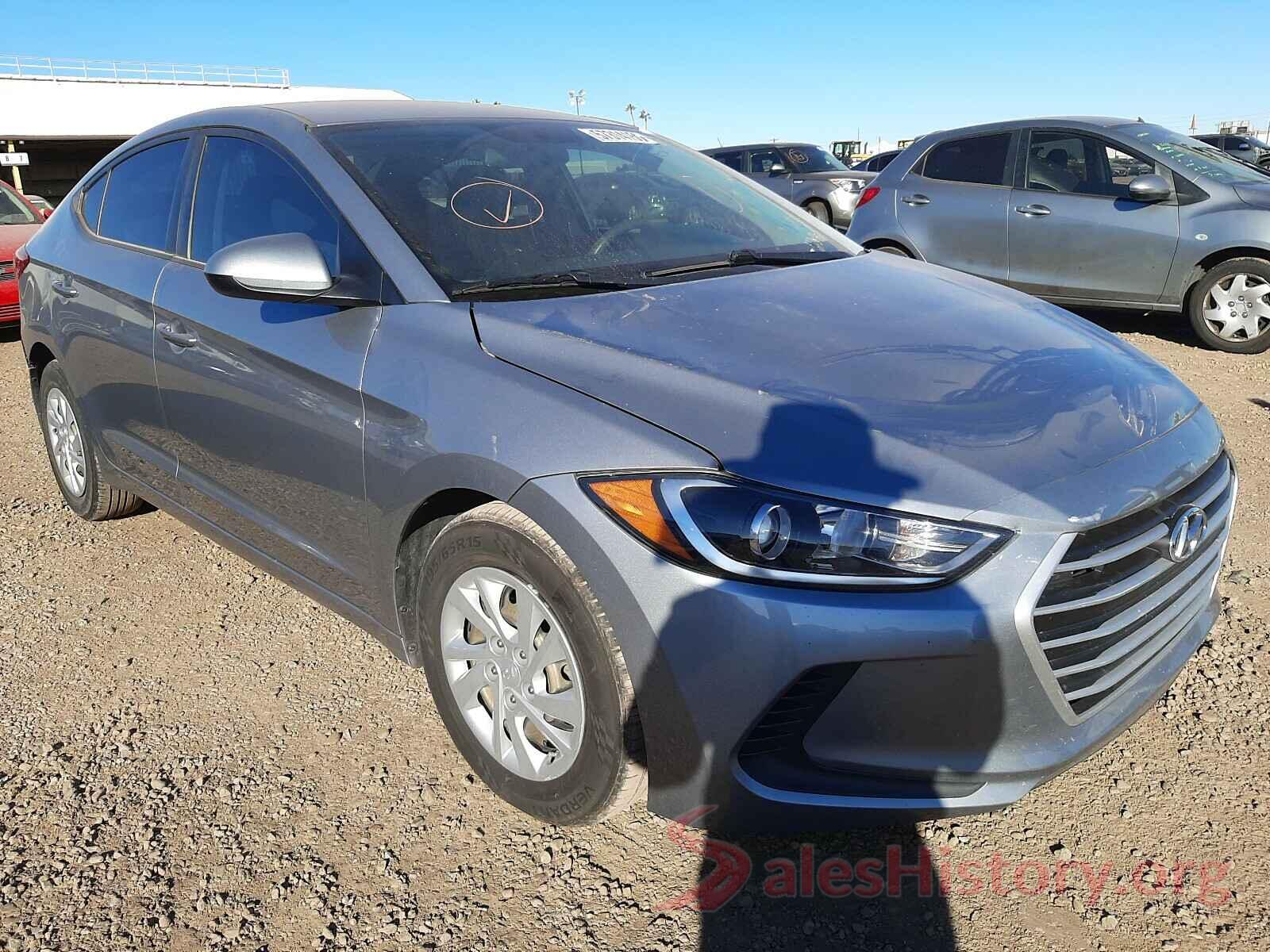 5NPD74LF3HH204665 2017 HYUNDAI ELANTRA