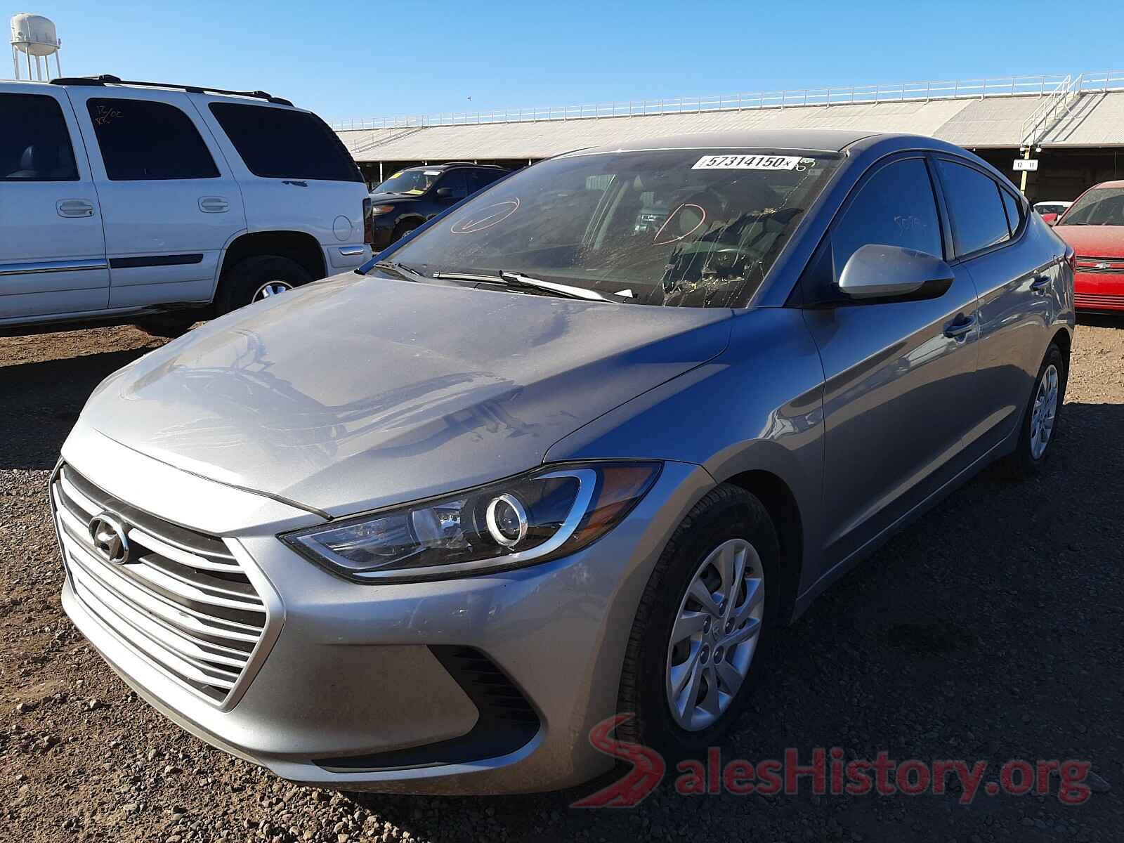 5NPD74LF3HH204665 2017 HYUNDAI ELANTRA