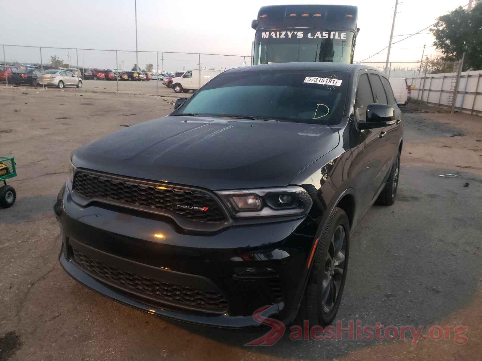 1C4RDJDG6MC599340 2021 DODGE DURANGO