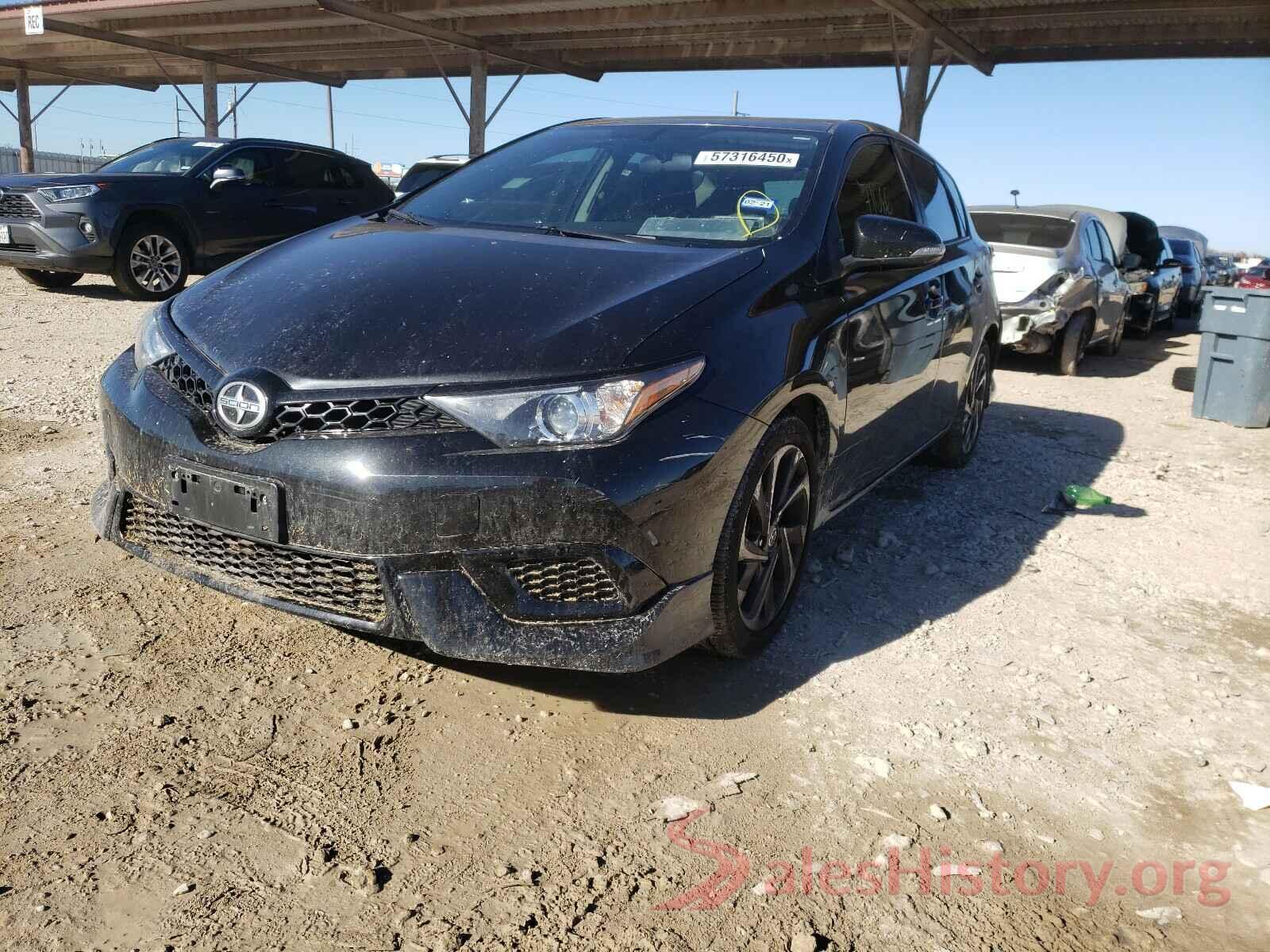 JTNKARJE6GJ521244 2016 TOYOTA SCION