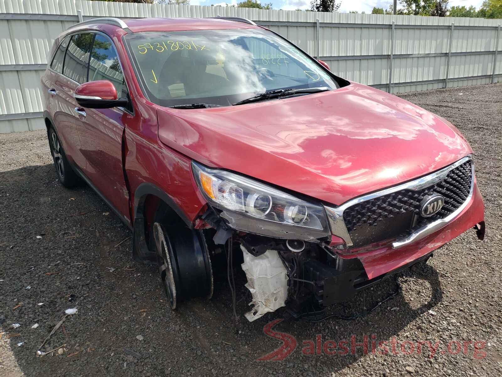 5XYPHDA16GG021087 2016 KIA SORENTO