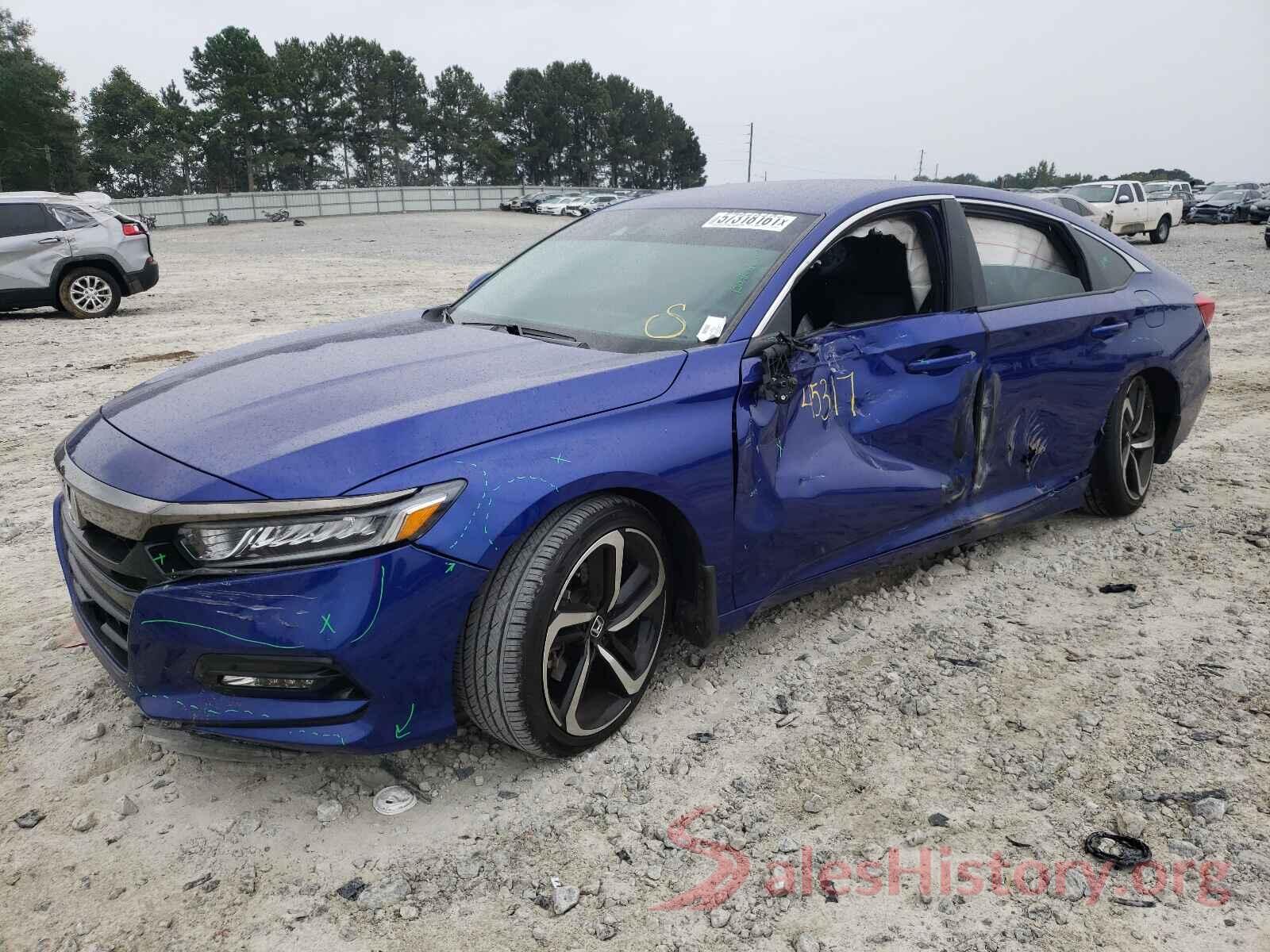 1HGCV1F36KA065827 2019 HONDA ACCORD