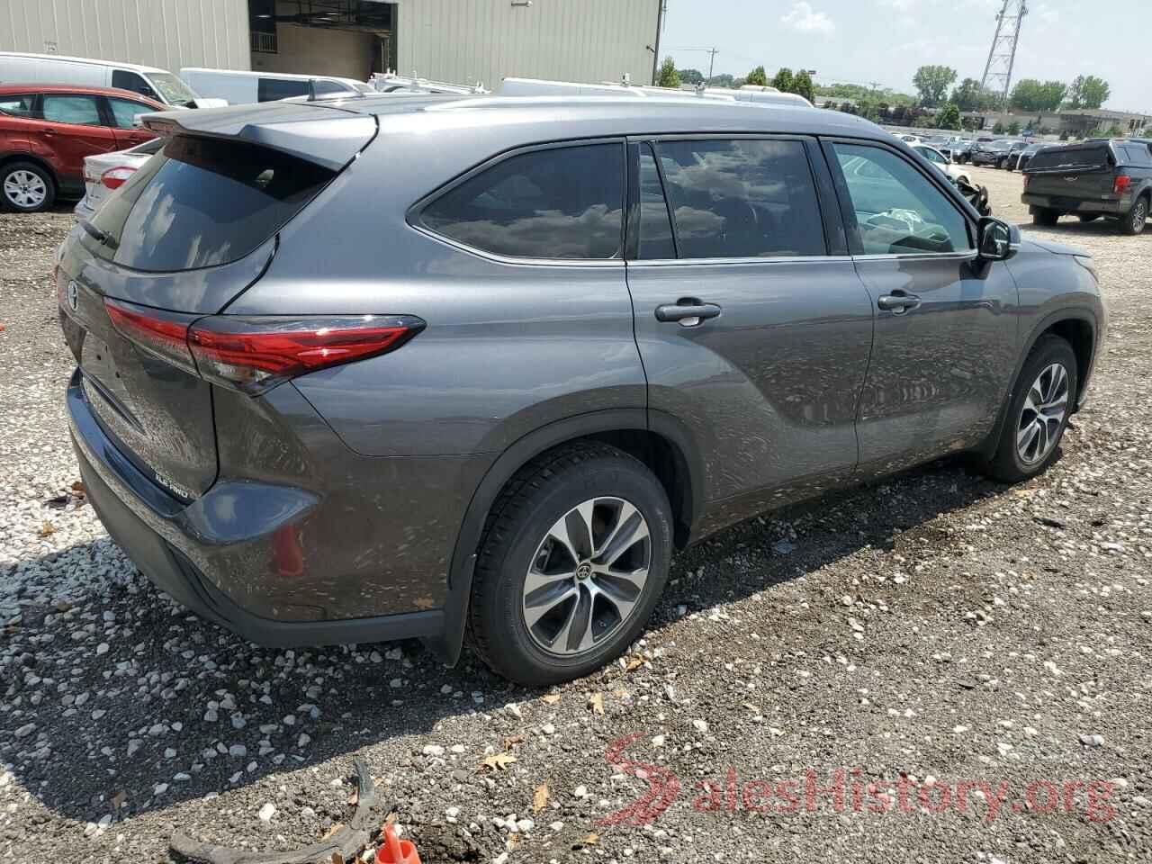 5TDGZRBH3MS545396 2021 TOYOTA HIGHLANDER