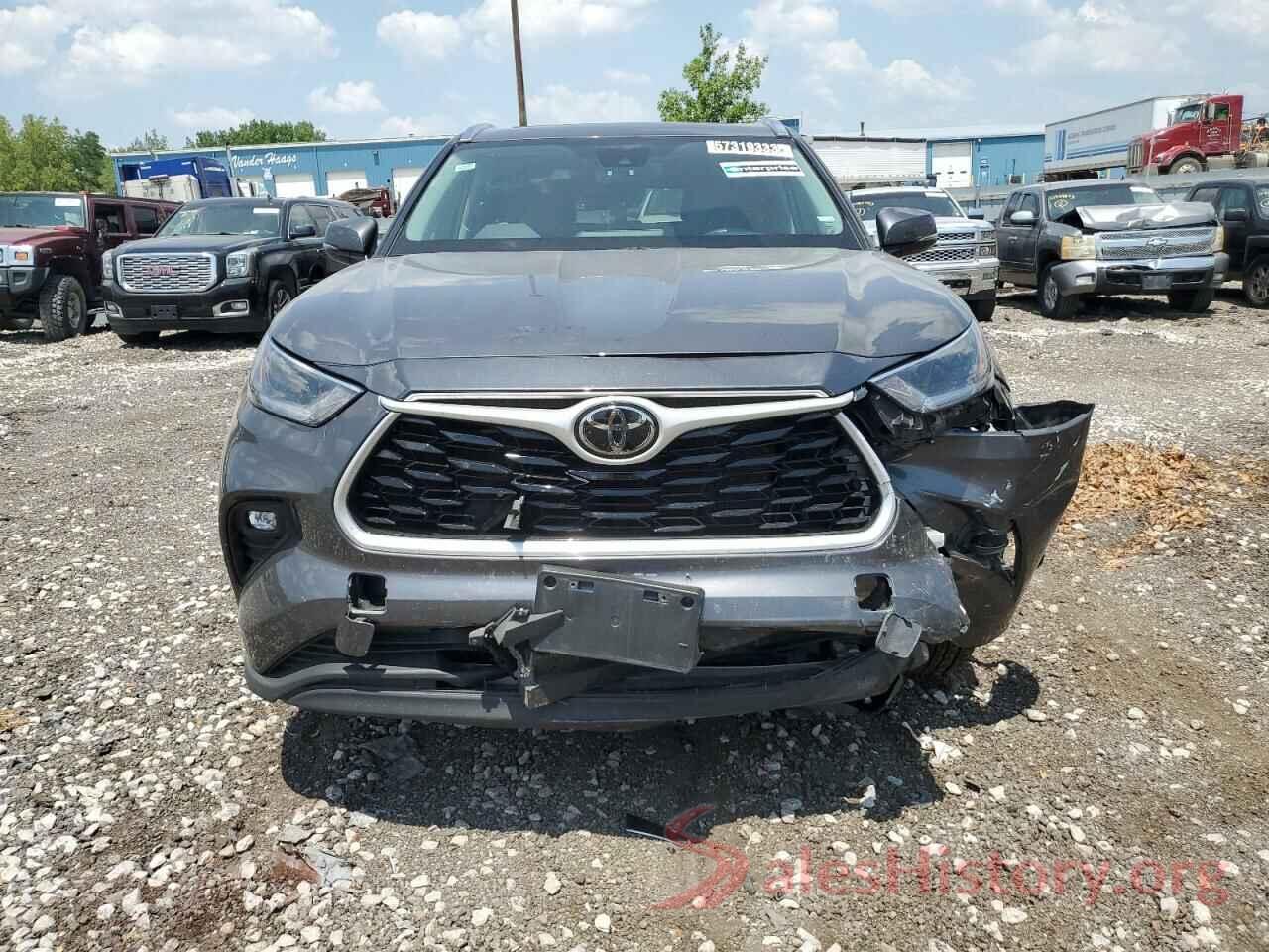 5TDGZRBH3MS545396 2021 TOYOTA HIGHLANDER