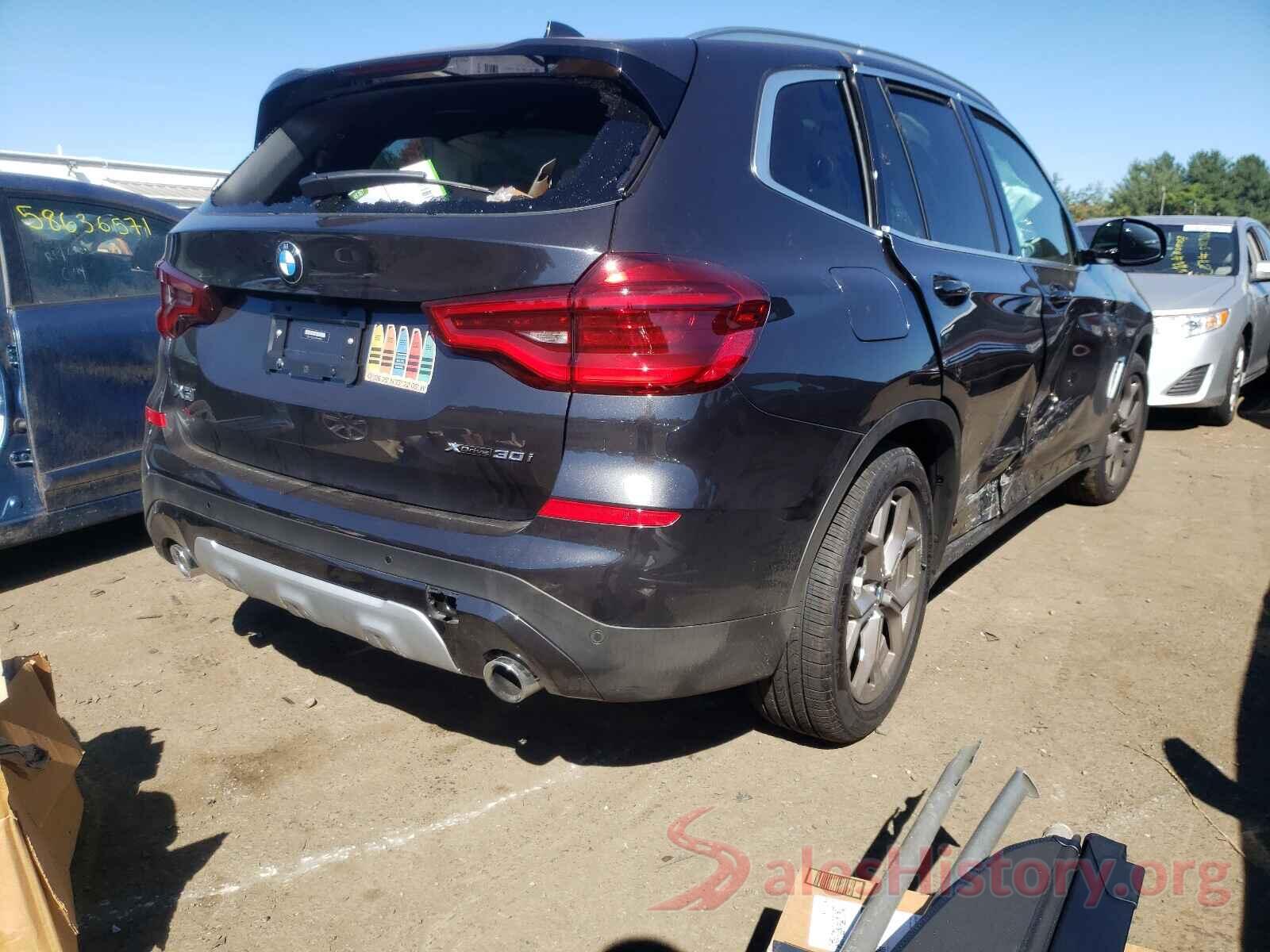 5UXTY5C07M9H89670 2021 BMW X3