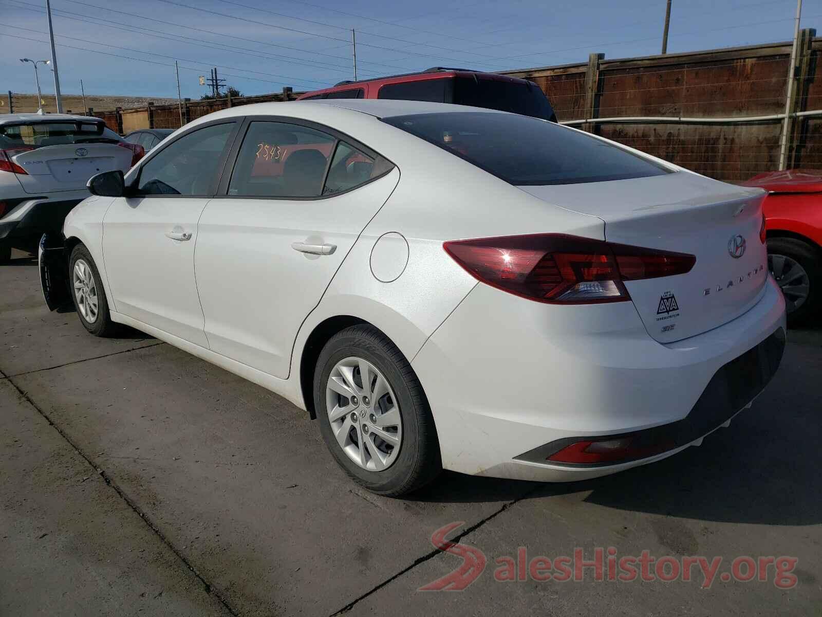 5NPD74LF9KH471834 2019 HYUNDAI ELANTRA