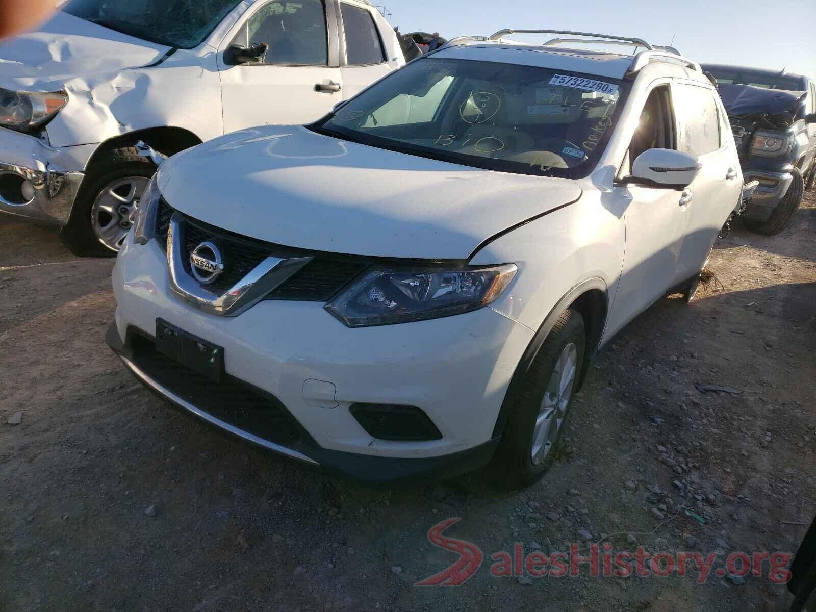 5N1AT2MV7GC878400 2016 NISSAN ROGUE