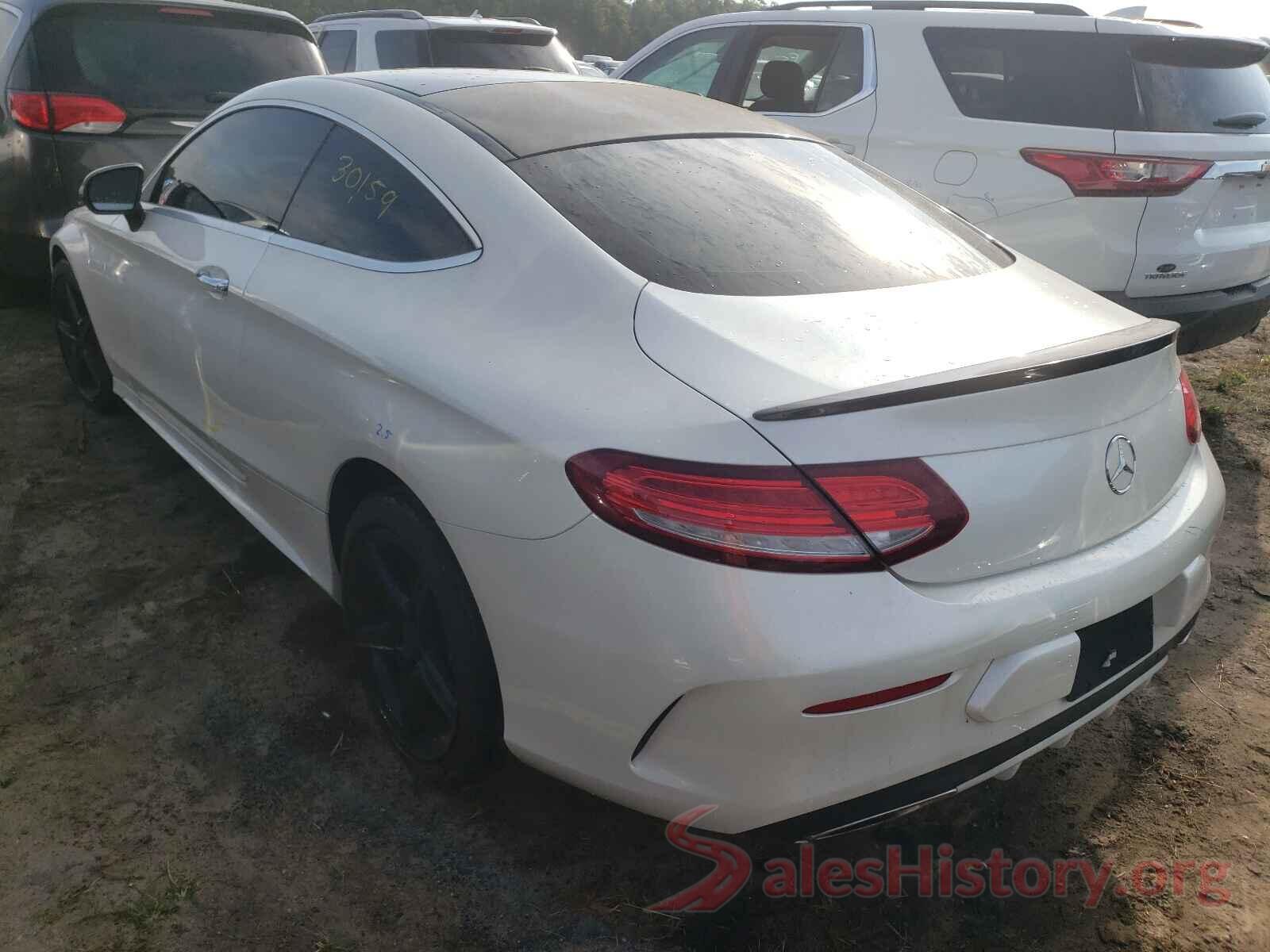 WDDWJ4KBXHF411594 2017 MERCEDES-BENZ C-CLASS