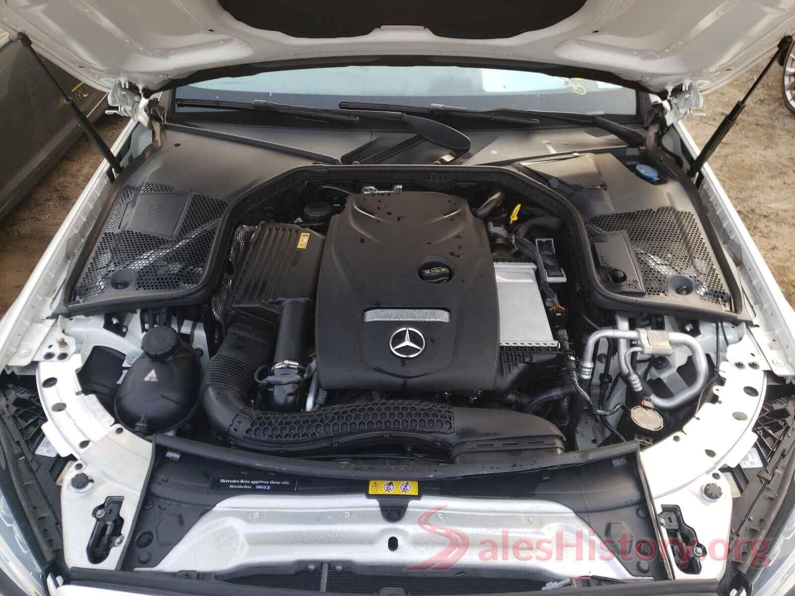 WDDWJ4KBXHF411594 2017 MERCEDES-BENZ C-CLASS