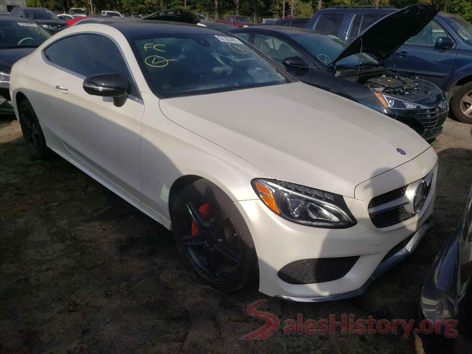 WDDWJ4KBXHF411594 2017 MERCEDES-BENZ C-CLASS