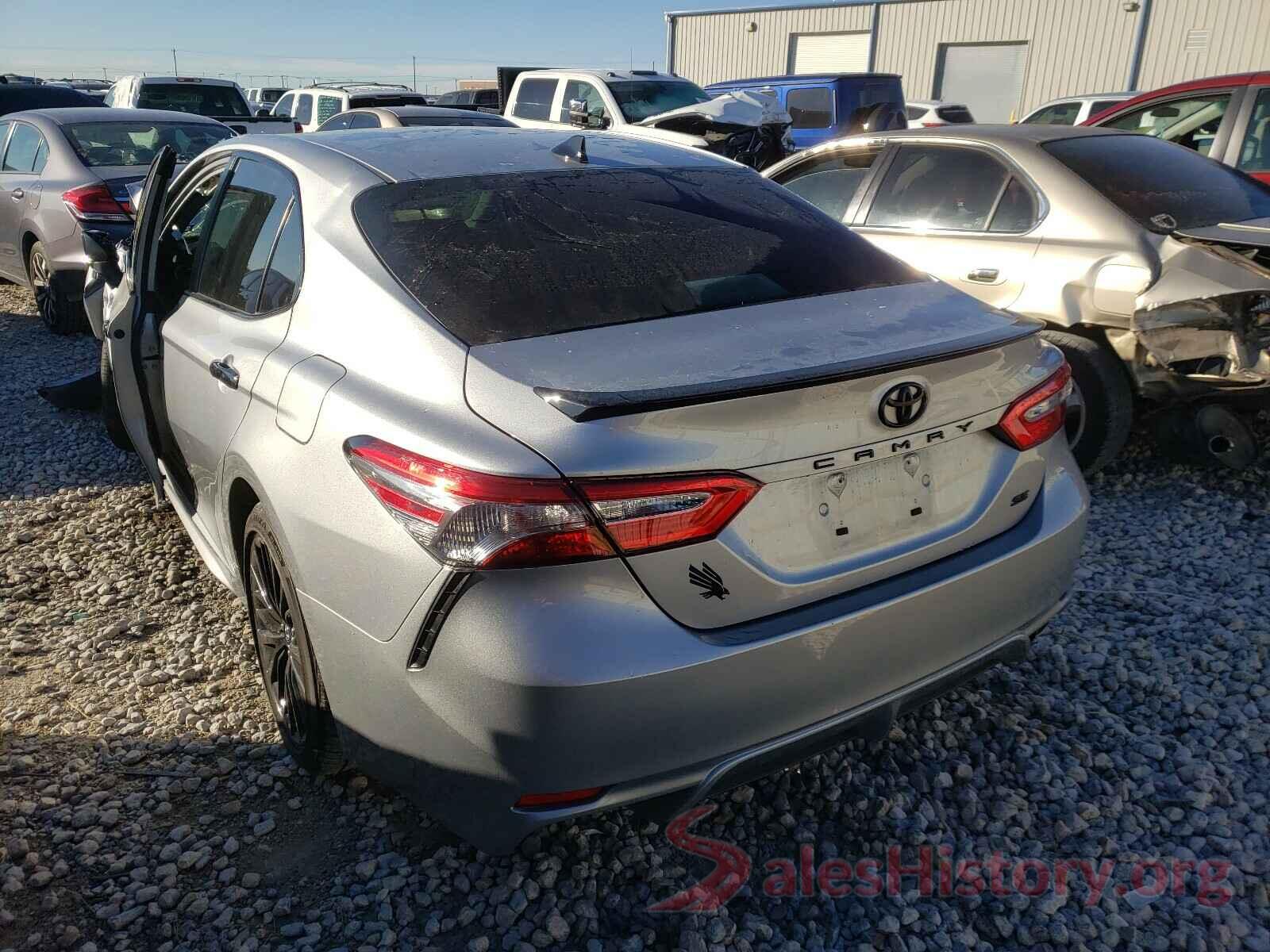 4T1B11HK8KU290593 2019 TOYOTA CAMRY