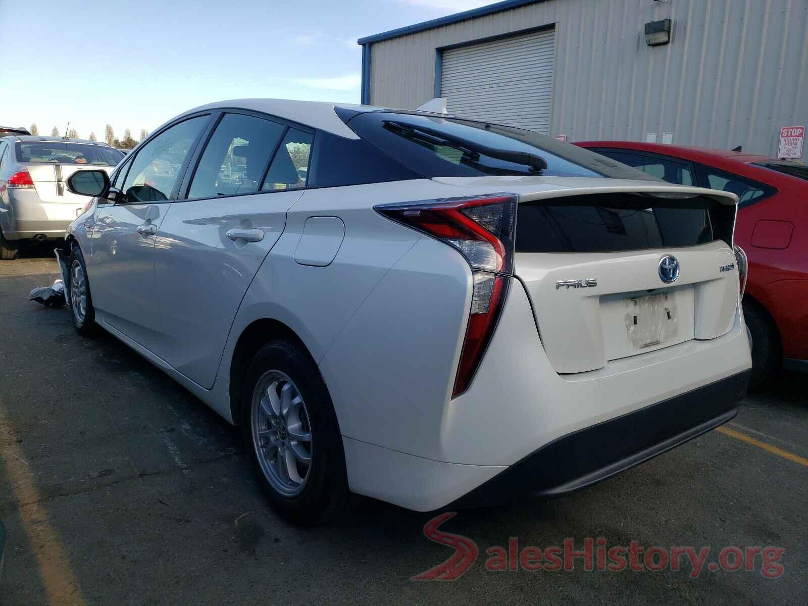 JTDKARFU3G3021079 2016 TOYOTA PRIUS