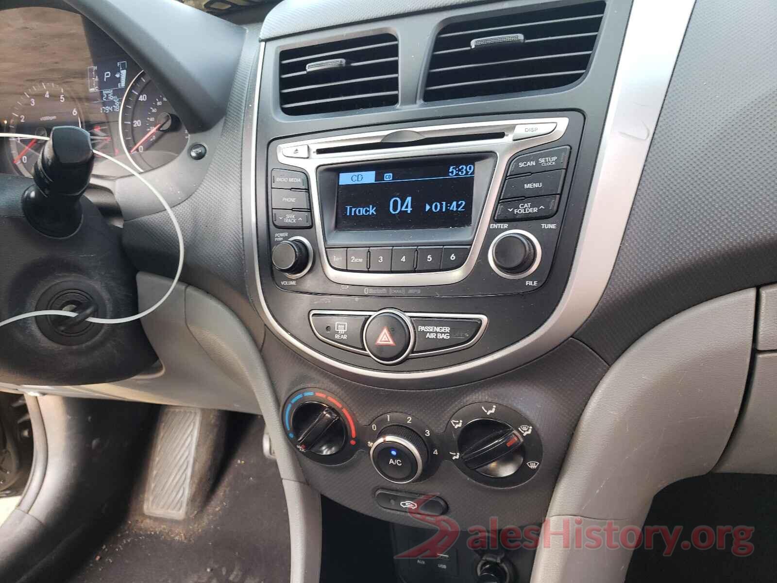 KMHCT4AE4GU991028 2016 HYUNDAI ACCENT